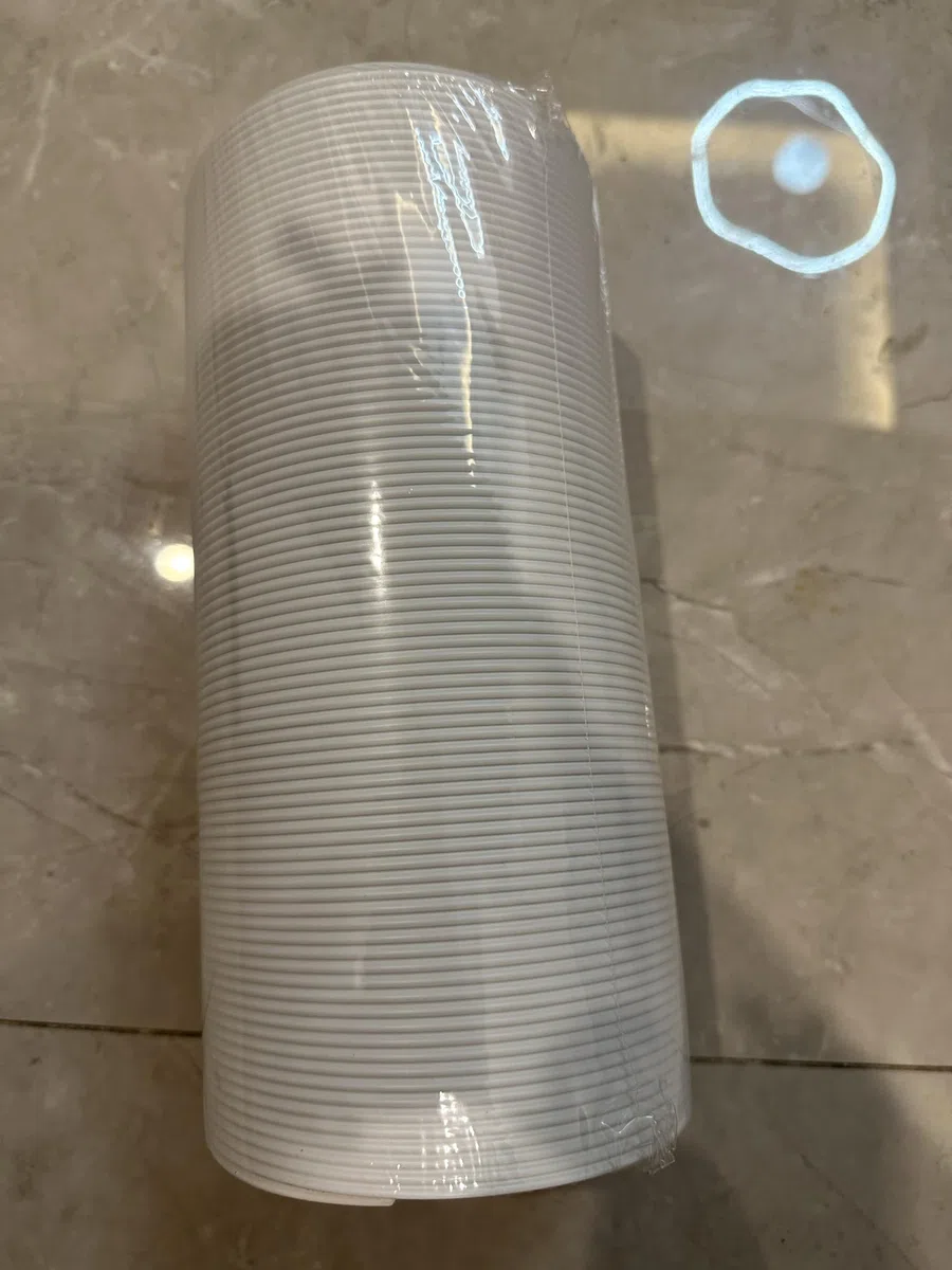 Tubo di Scarico 130 mm Tubo Condizionatore Condizionatore Aria Condizionata Mobile Aria Condizionata Asciugatrice, Cappa Aspirante, Asciugatrice, Lunghezza 1,5 metri