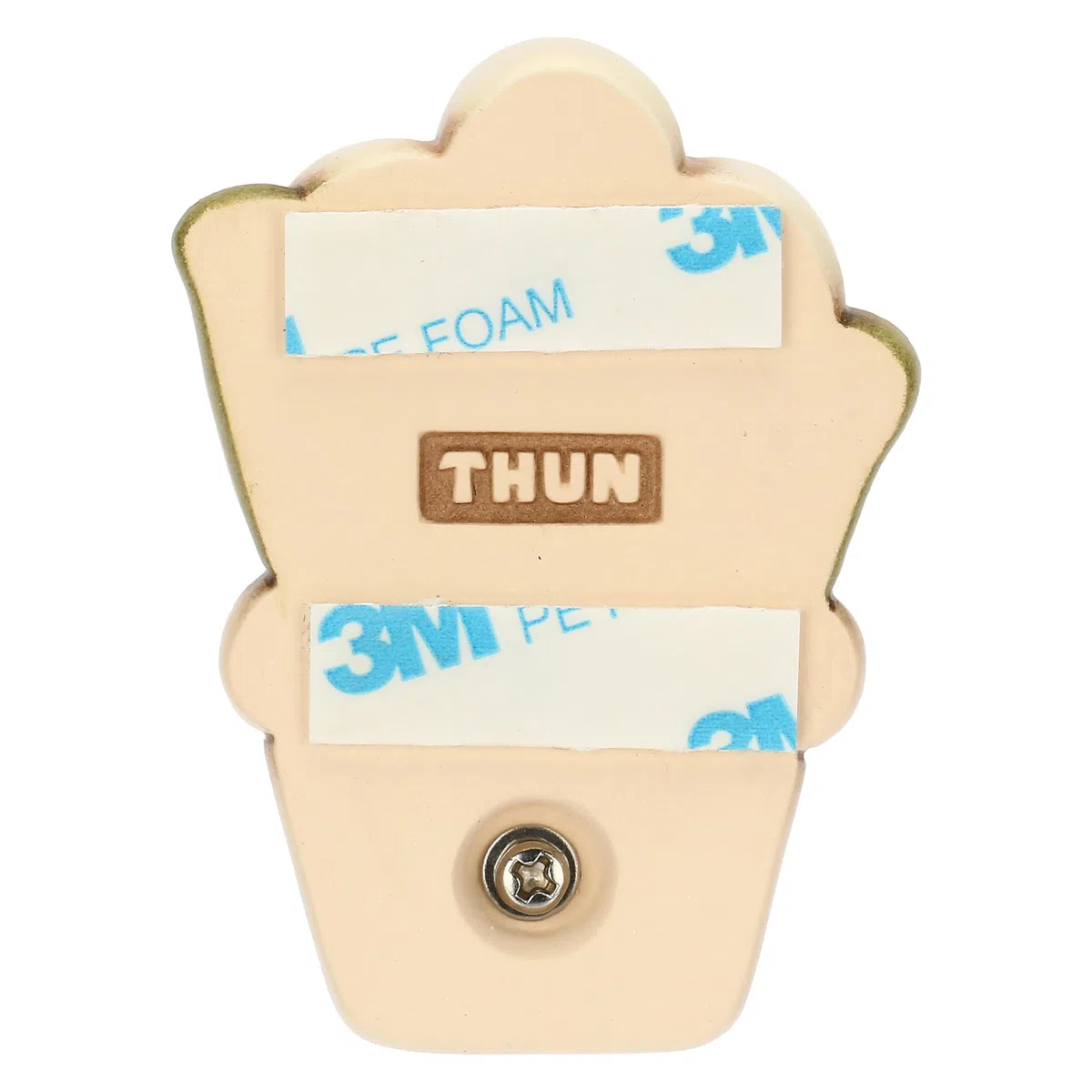 THUN - Portastrofinaccio singolo - ceramica - Collezione Country Bloom - 15,4 x 1,9 x 7,4 cm