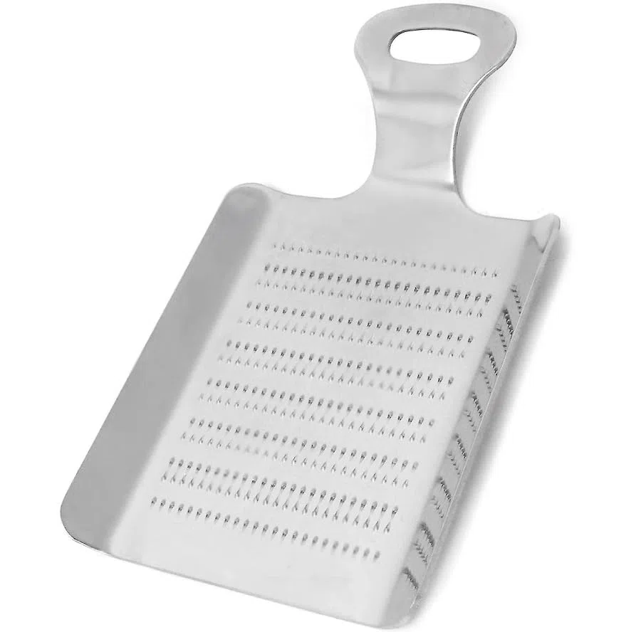 GOOD STUFF Grattugia per Spezie da 11 cm in Acciaio - Ideale per Aglio, Zenzero e Spezie - Pratica e Resistente - Perfetta in ogni Cucina