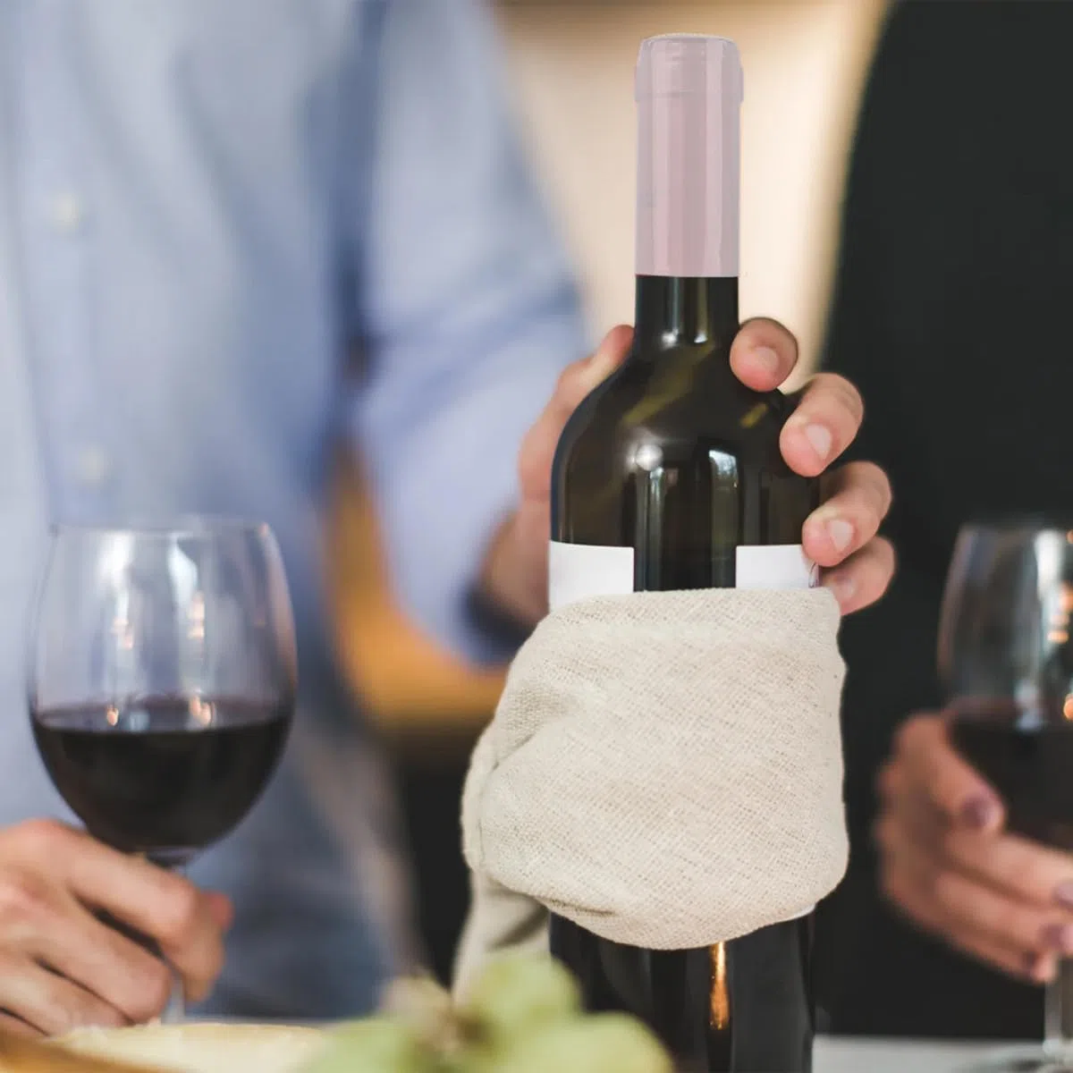 KALLORY Capsule Termorestringenti Trasparenti per Bottiglie di Vino da 30mm, Confezione da 200 Pezzi in Plastica, per Imbottigliamento e Conservazione del Sapore