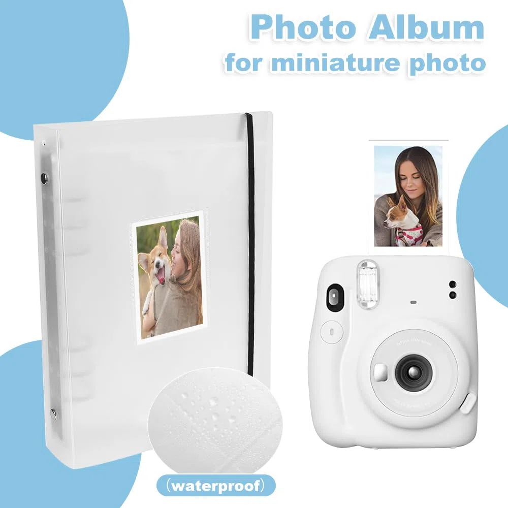Kpop - 30 fogli per album fotografici, raccoglitori di foto, 6 anelli, porta tessere, foto e raccoglitori, formato A5, per album fotografici, trasparenti per carte di credito, francobolli