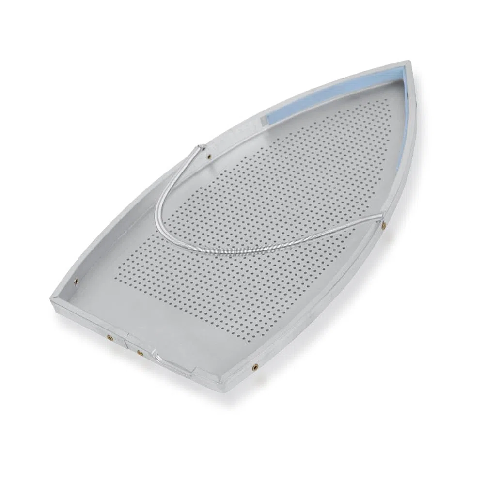 Joyzan Copriscarpe in Ferro Copertura Protettiva, Alluminio Protezione Piastra Stiro Suola Dimensioni Impedisce Attacchino Bruciature Antiaderente Suole Tessuti Protettivi Sole Shield Panno 23x12,3cm