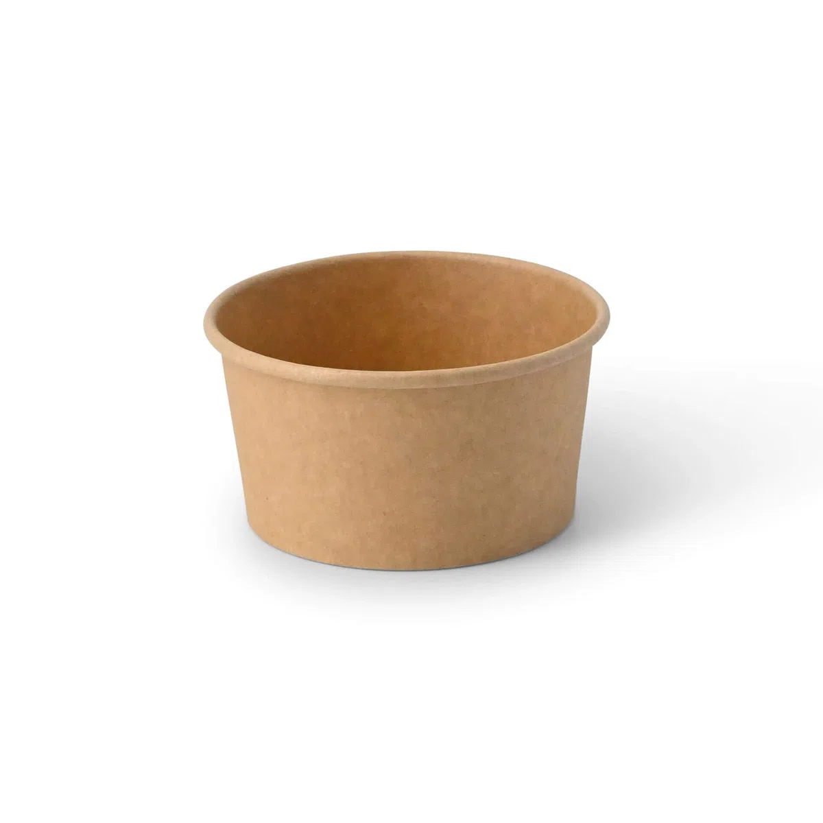 BIOZOYG 50 Pezzi Coppa gelato di cartone 150 ml marrone - coppette usa e getta senza plastica e riciclabile - coppette dessert bicchieri carta