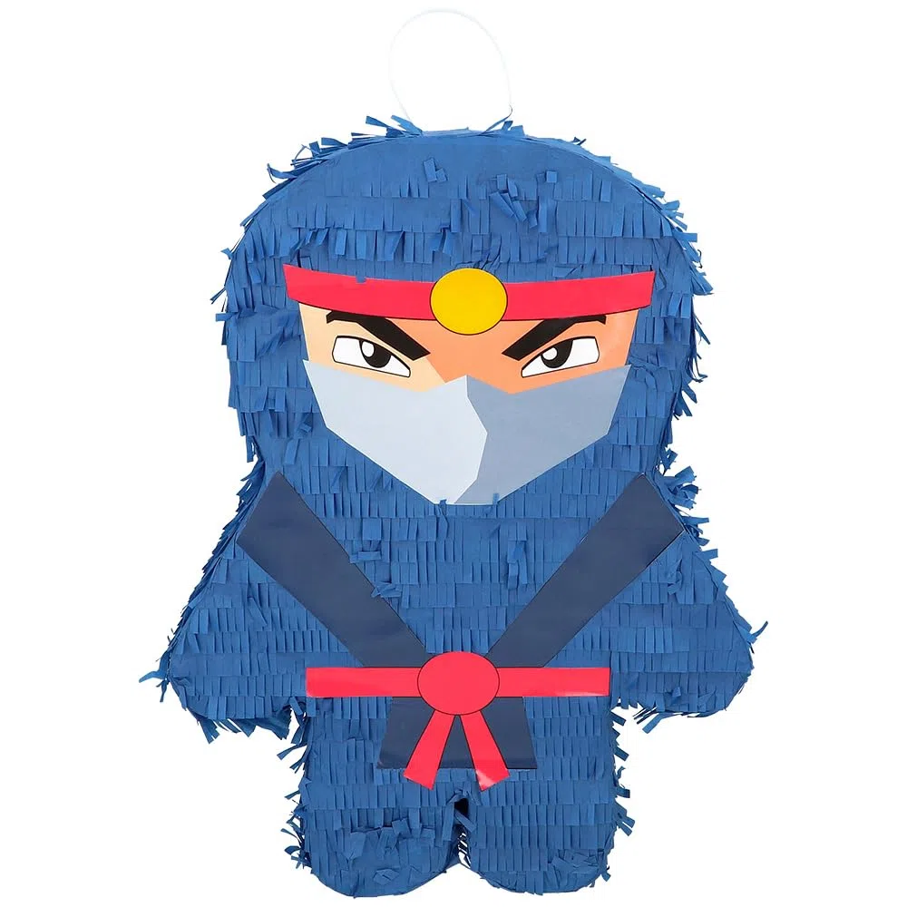 Boland - Pinata Ninja, gioco per feste, decorazione da appendere, decorazione per compleanno, festa a tema e carnevale