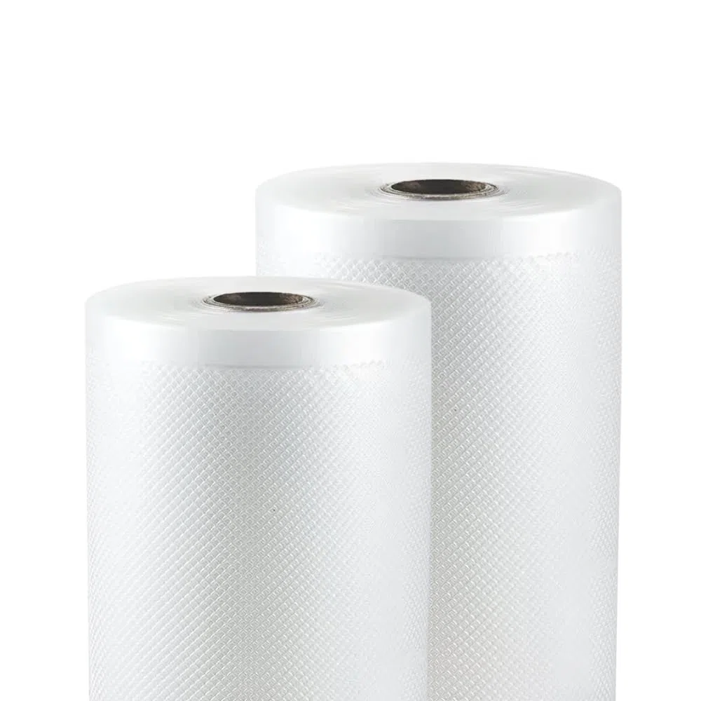 Virsus Rotoli Sottovuoto Alimenti misura 25cm x 600cm Rotolo Goffrato Buste Sottovuoto Alimenti Sacchetti Sottovuoto Adatta la misura varie quantità (2)