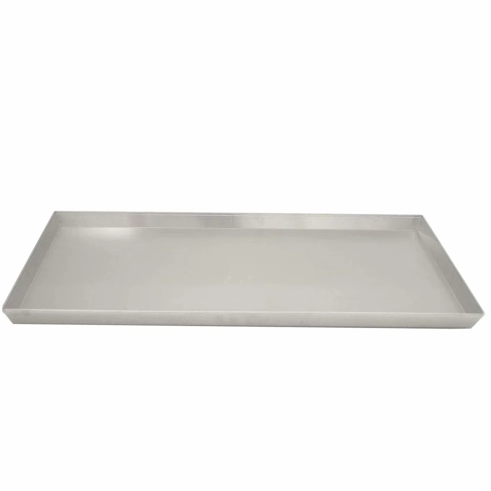 GIEMME Teglia Rettangolare Forno 37x72 cm Alluminio Alimentare Bordo Alto 3 cm Professionale