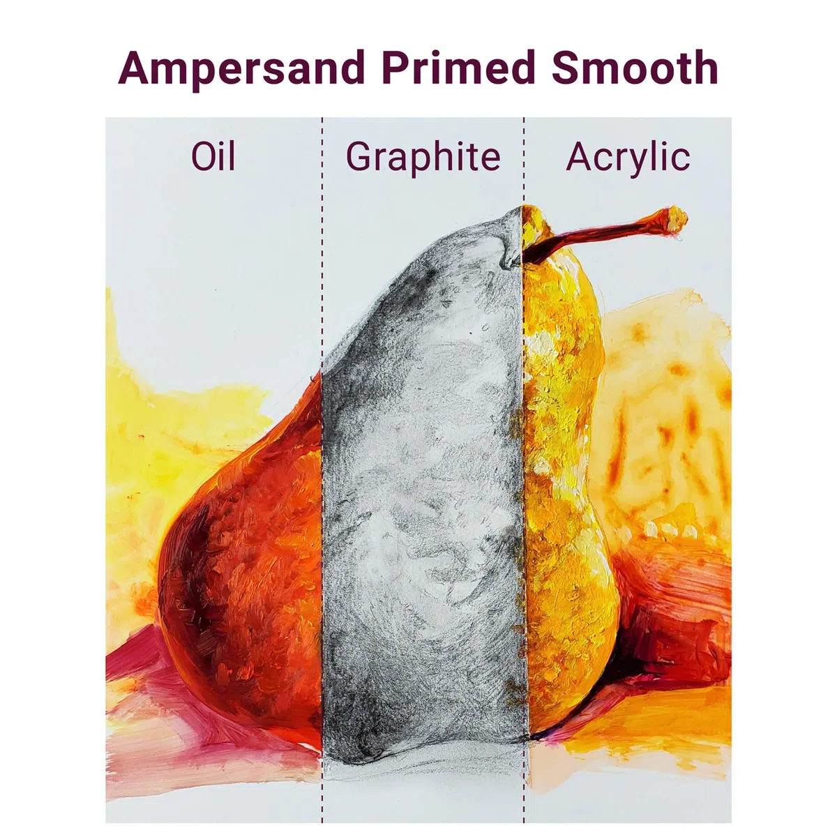 Ampersand Art Supply - Profilo piatto da 3/8", 25,4 x 25,4 cm