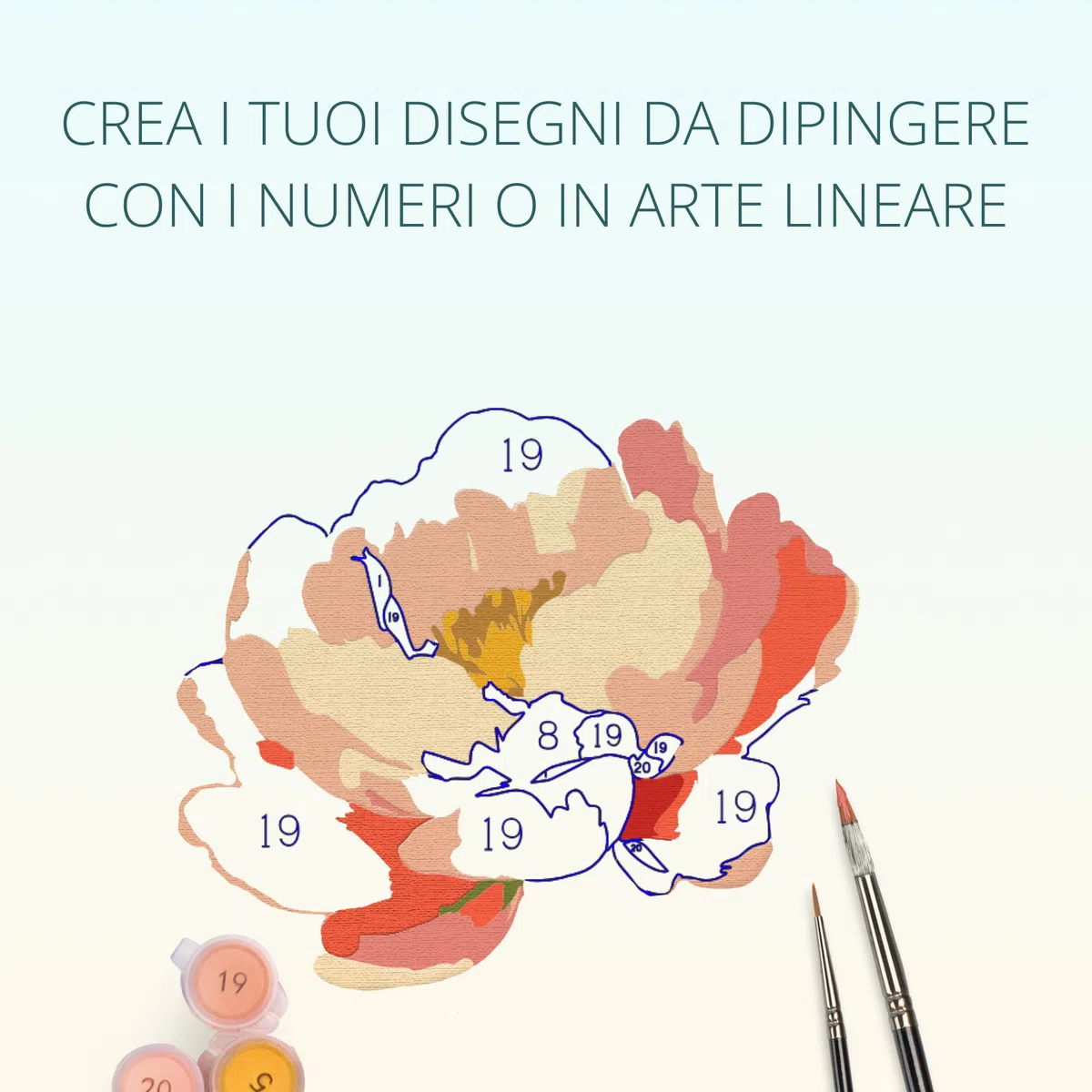 LOKLiK iPaint - Macchina da disegno con numeri alimentata per tessuto, legno, tela, cartone, vetro e altro ancora, ideale per tufting, trapunta, ricamo, regali fatti a mano e arti creative