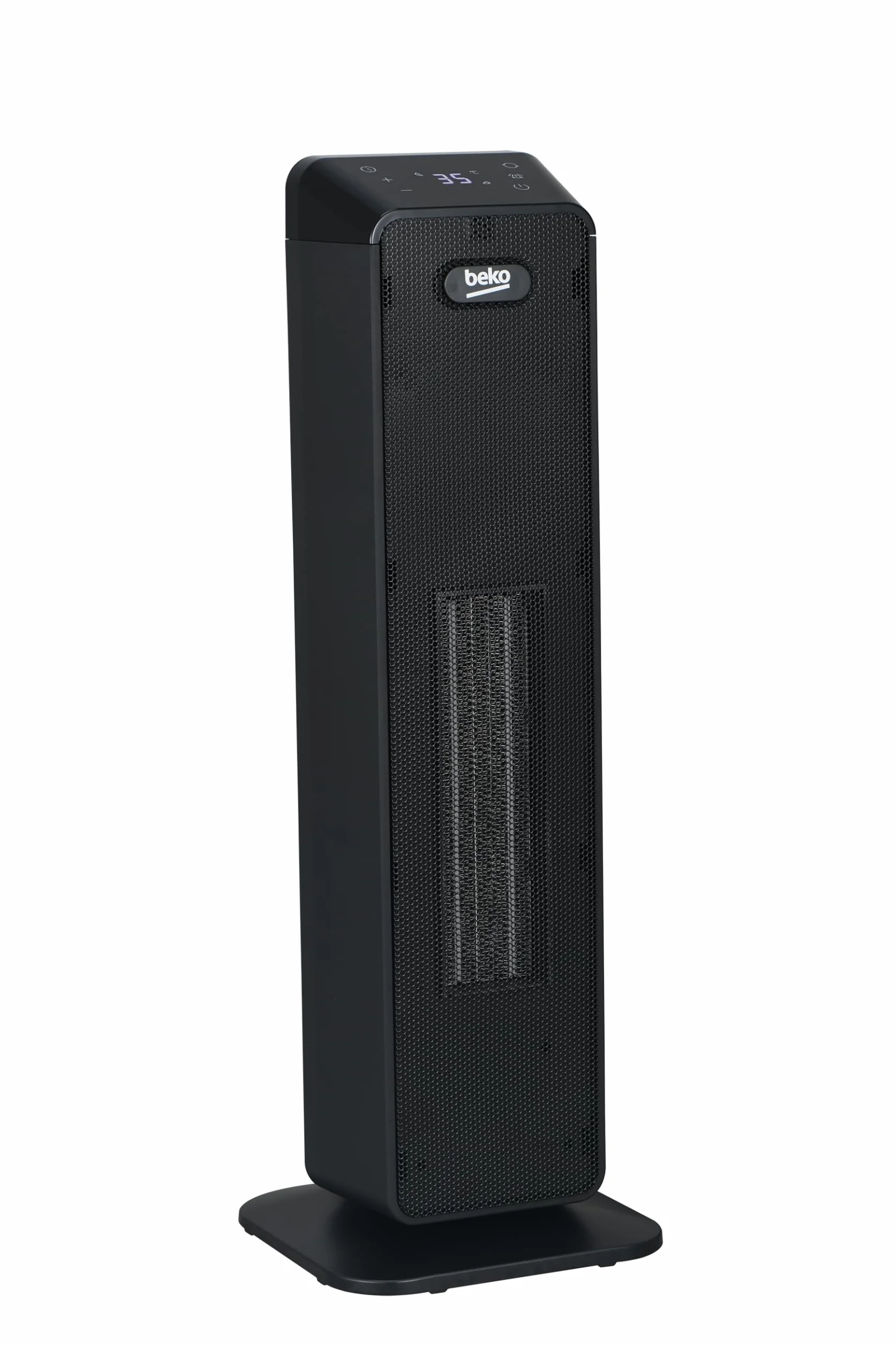 BEKO Termoventilatore a torre con telecomando RHP7120B, Potenza 2000W, Tecnologia ceramica, 4 modalità, protezione da surriscaldamento