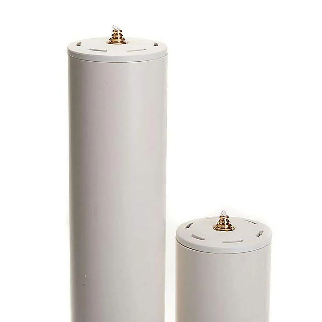 Holyart Candele, ceri, ceretti: Candela a cera liquida con cartuccia diam. 8 cm, 30 cm (11.82 inc.)