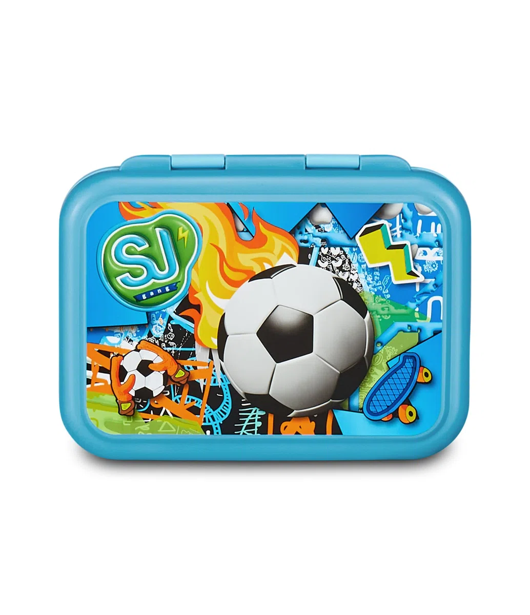 SJ GANG STYLE JAM GANG Portamerenda Scuola, Blu, 0,85 litri, Asilo e Scuola Elementare, Bambino