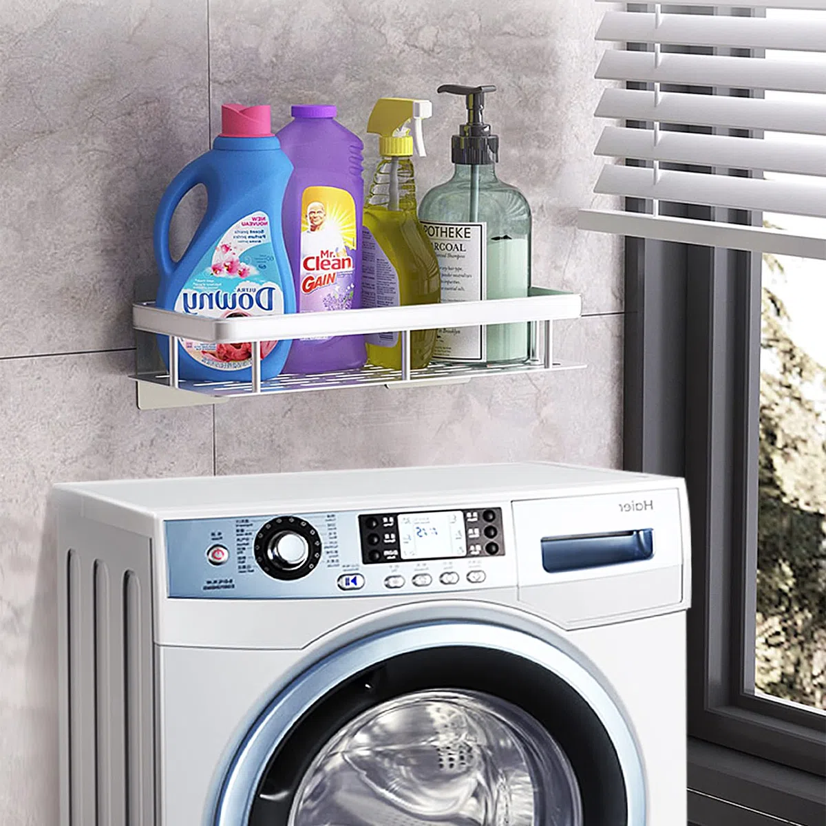mensola doccia porta sapone (2 pezzi)