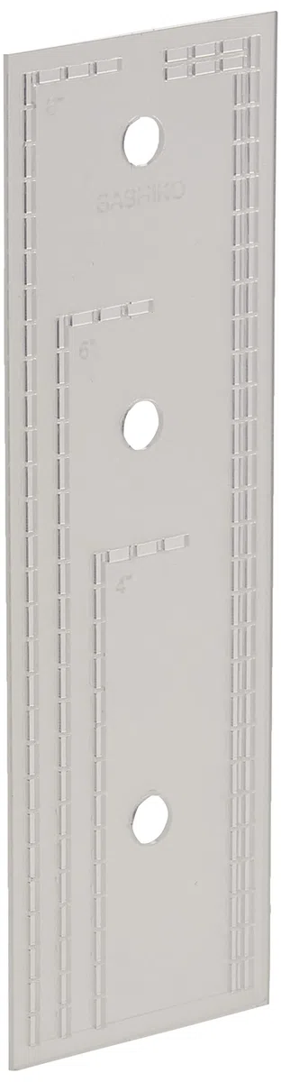Sew Easy, righello Sashiko per bordature e ricamo con marcature a 10,2 cm, 15,2 cm e 20,3 cm
