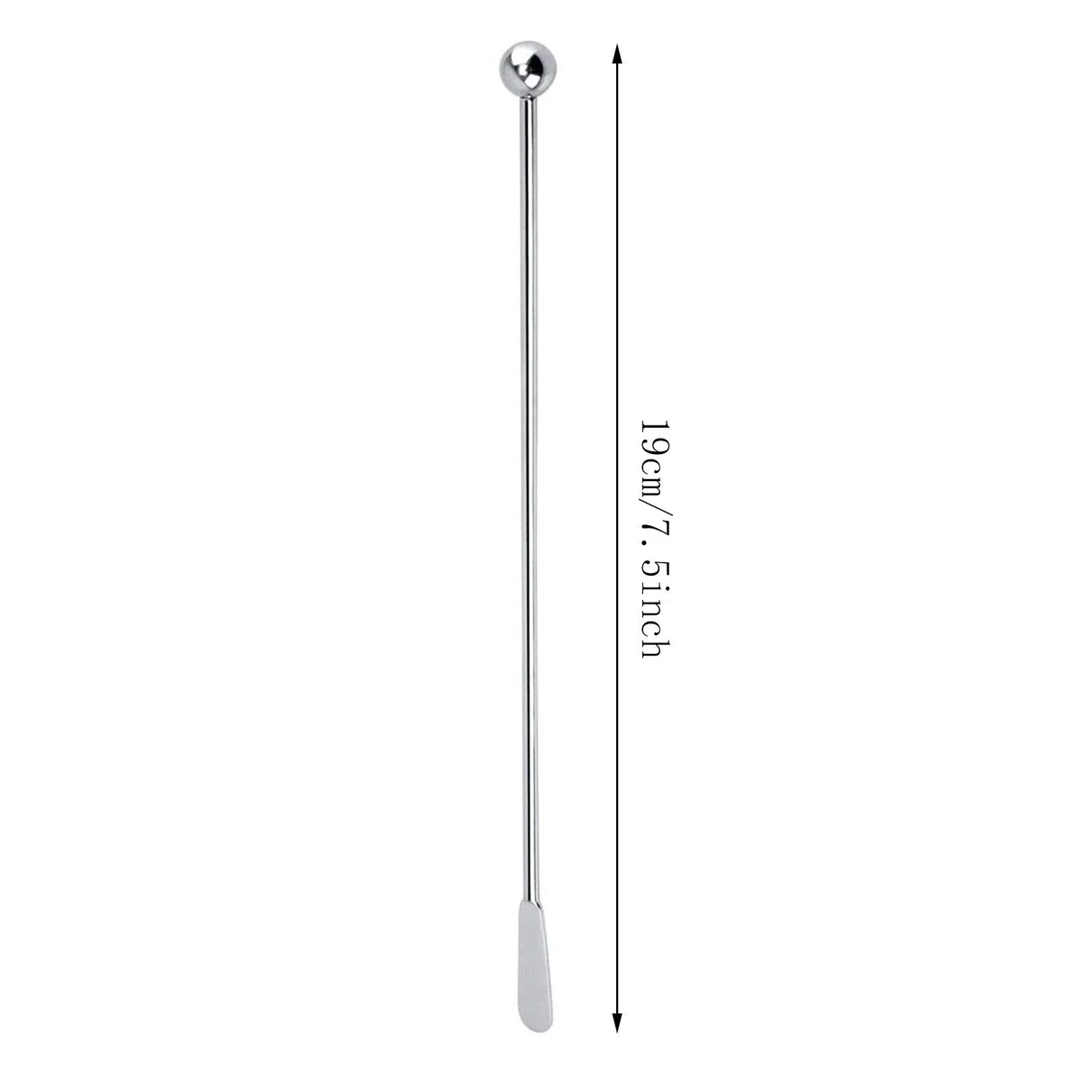 12 pezzi Tilletta Cocktail Piccoli Agitatori Swizzle Pagaie Cocktail Swizzle Sticks Cocktail Cucchiaio Agitatori Stirrers per mescolare bar da caffè martinis party piccoli snack Ghiacciato, Caffè