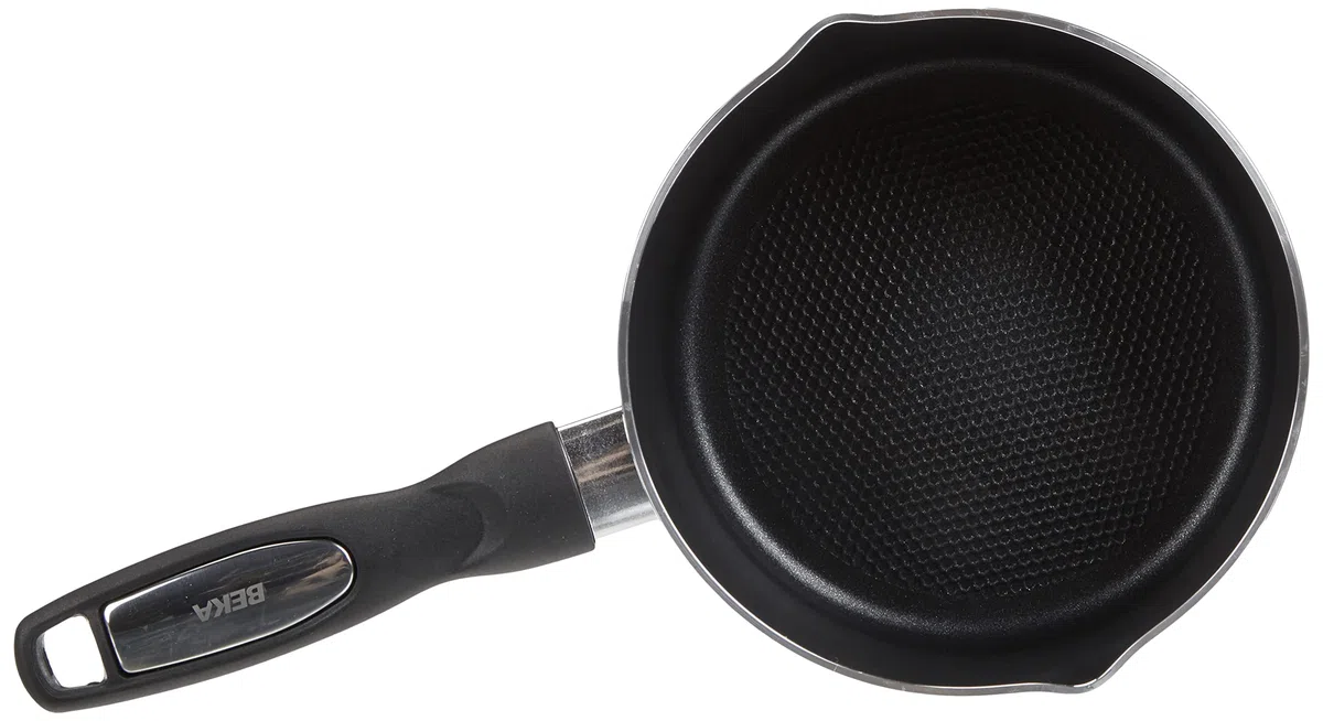 Beka 13076174, Pentolino con coperchio 16 cm, Pro Induc in alluminio, interno rivestito, adatta a tutti i fornelli, induzione incluso