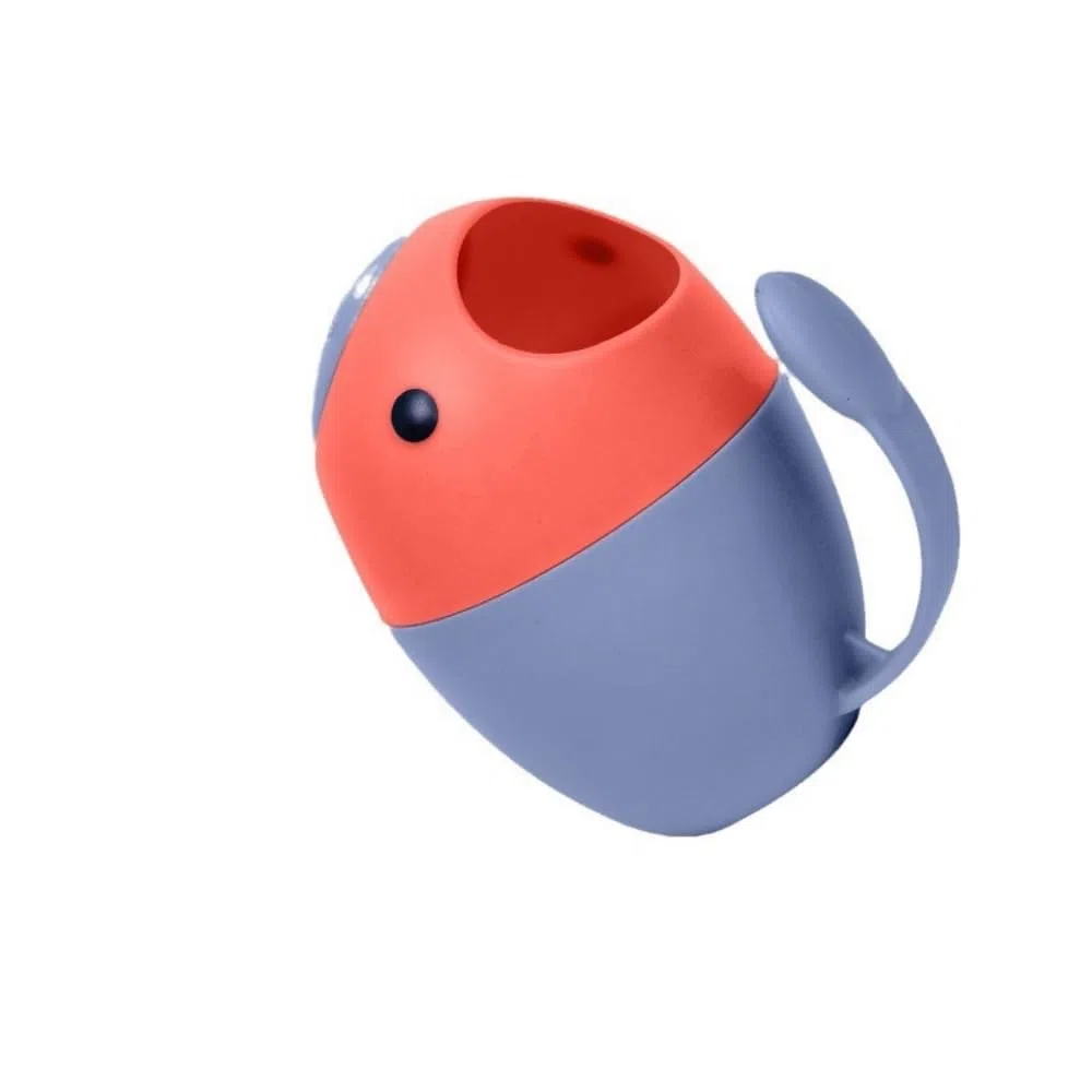 Tazza di Shampoo,Coppa per Shampoo Tazza per Shampoo Doccia Bath Shower Cup Shampoo Rinser Brocca per Bambini e Anziani, Blu