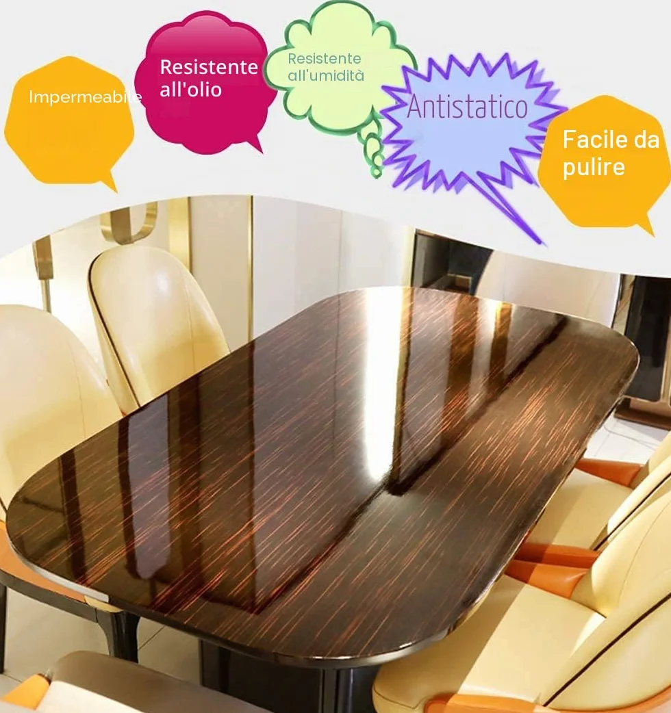 Hode Trasparente Carta Adesiva per Mobili Cucina 40x300cm, Pellicola Adesiva Pareti Piastrelle Porte RotoloDecorativo Vinile Impermeabile