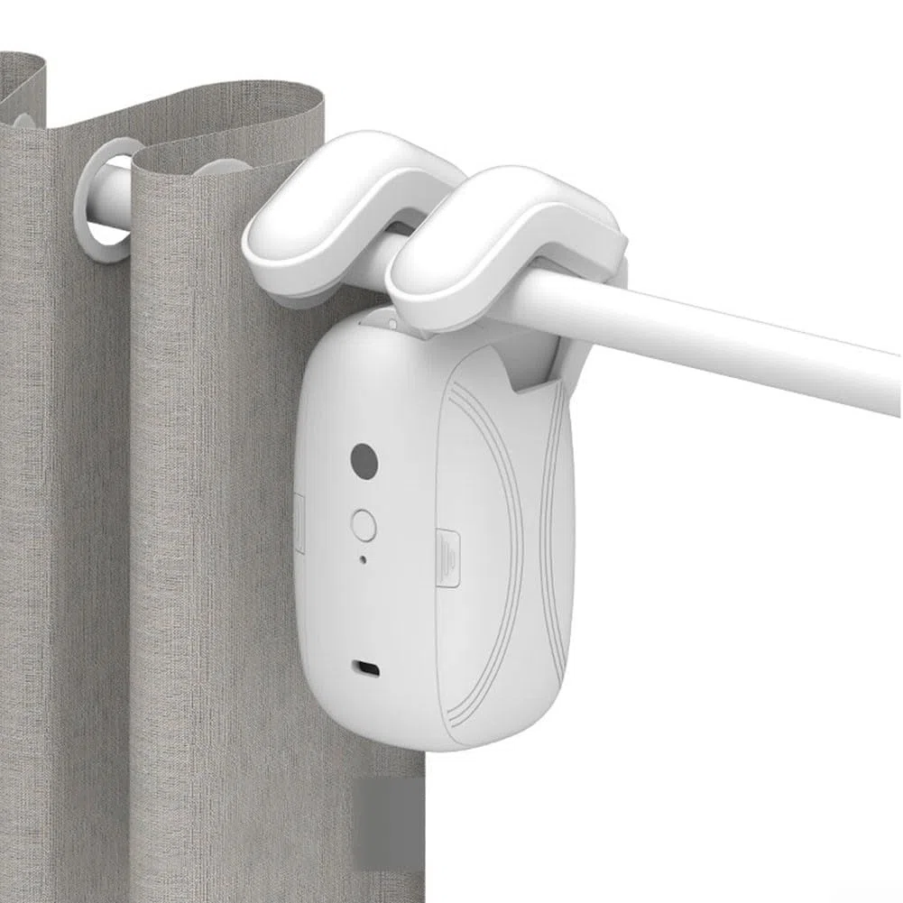 Apri tende automatico intelligente, con telecomando elettrico, per casa e ufficio (1 palo romano)