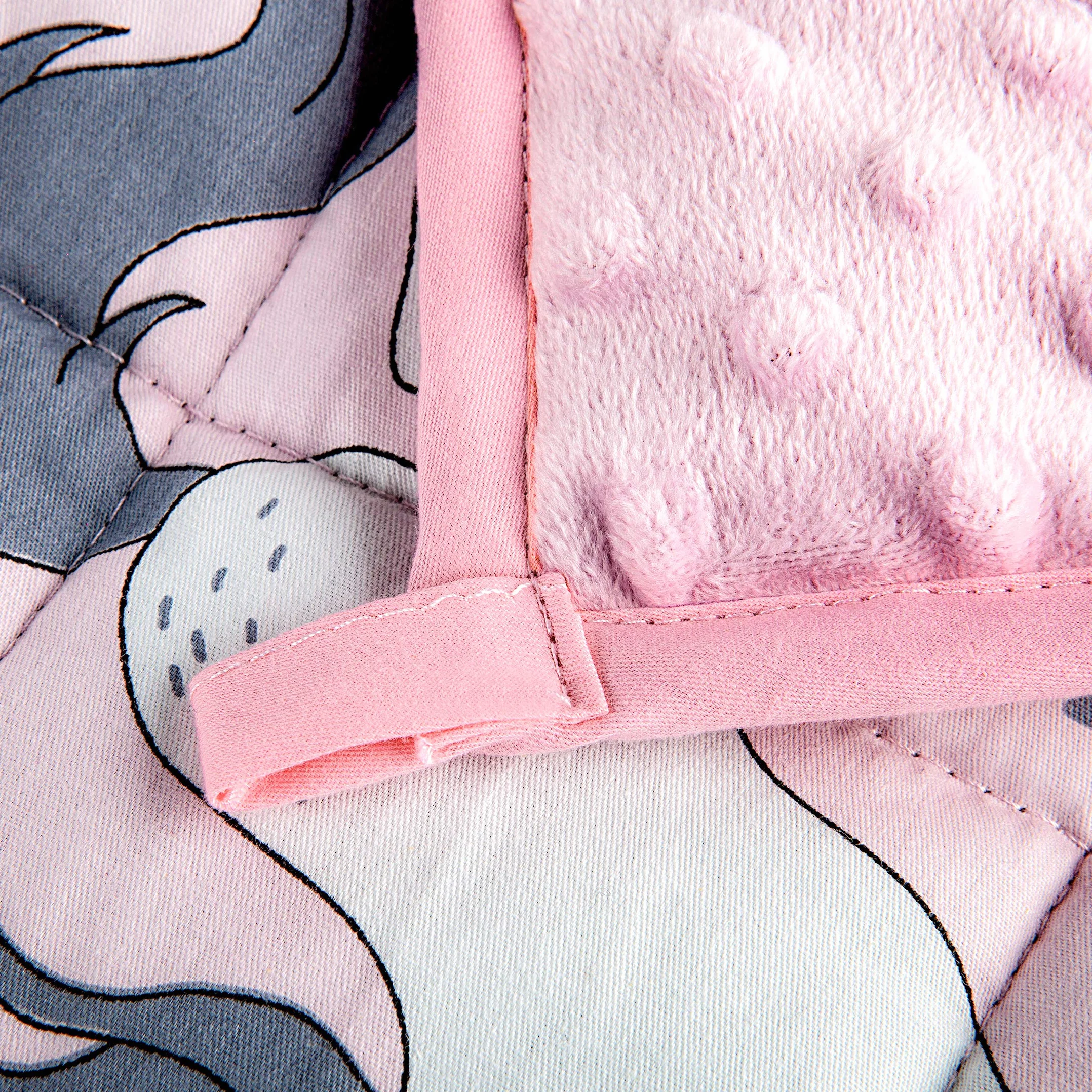 Sleepymoon Coperta pesante, coperta terapeutica, coperta pesante, per alleviare lo stress e l'ansia, coperta pesante, coperta ponderata (rosa, 100 x 150 cm, 4 kg)