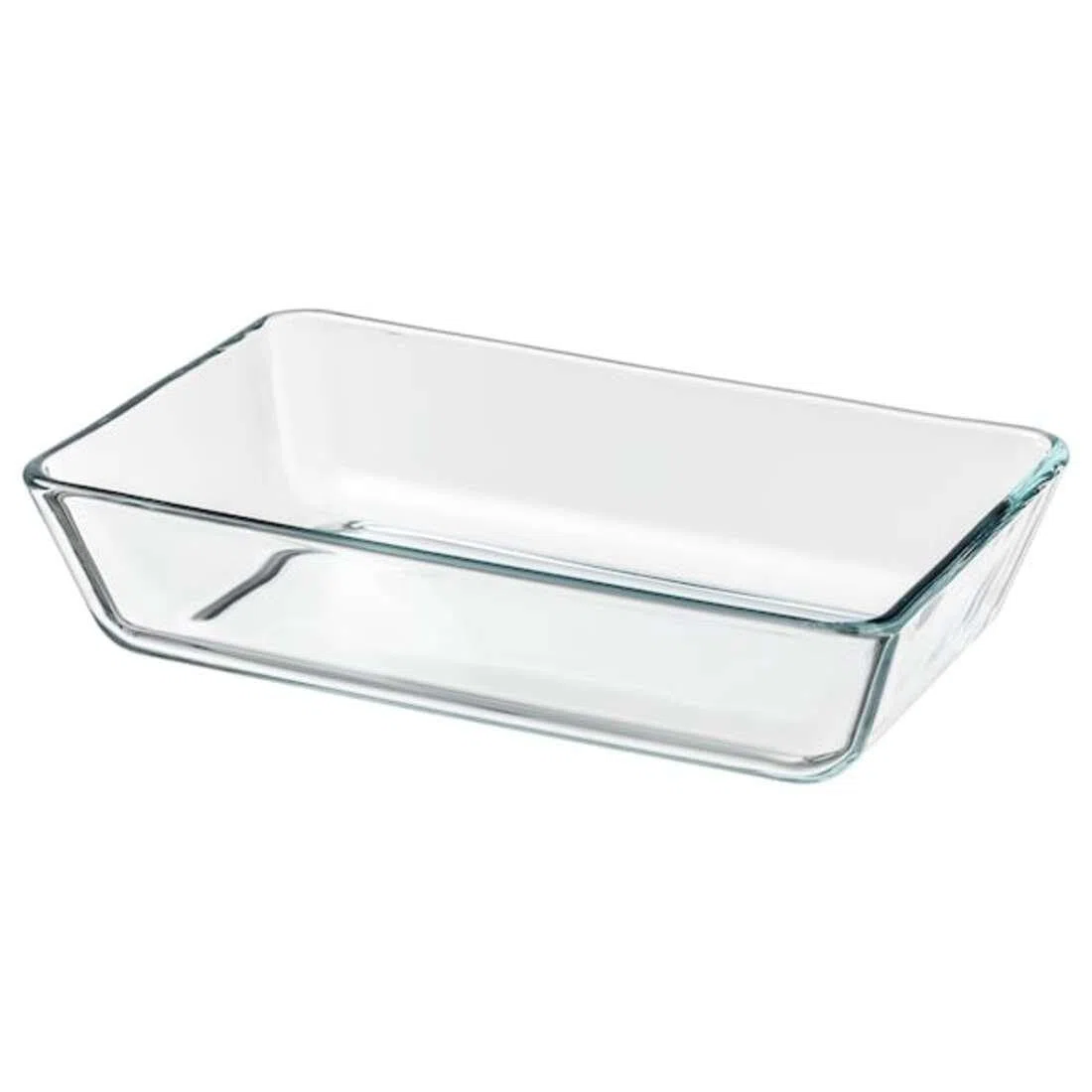IKEA Piatto da forno/portata MIXTUR 35x25 cm, vetro trasparente