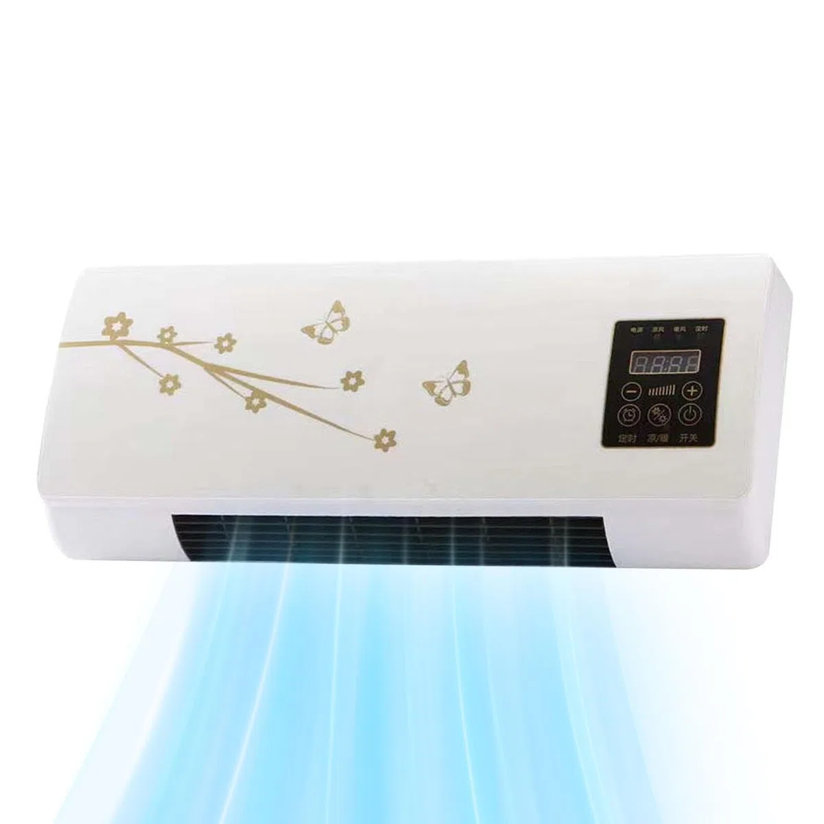 Condizionatore Da Parete, Climatizzatore Con Caldo/freddo E Timer, Termoventilatore A Parete, Raffreddatori D'aria Facilmente Controllabili, Per Camera Letto, Studio
