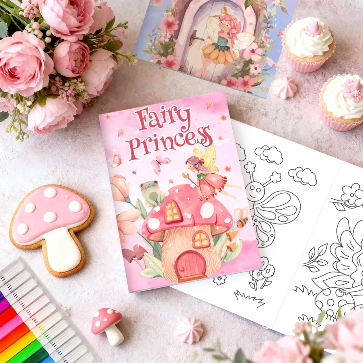 12 mini libri da colorare e piccoli libri attività come regalini festa regali farfalla compleanno accessori rosa