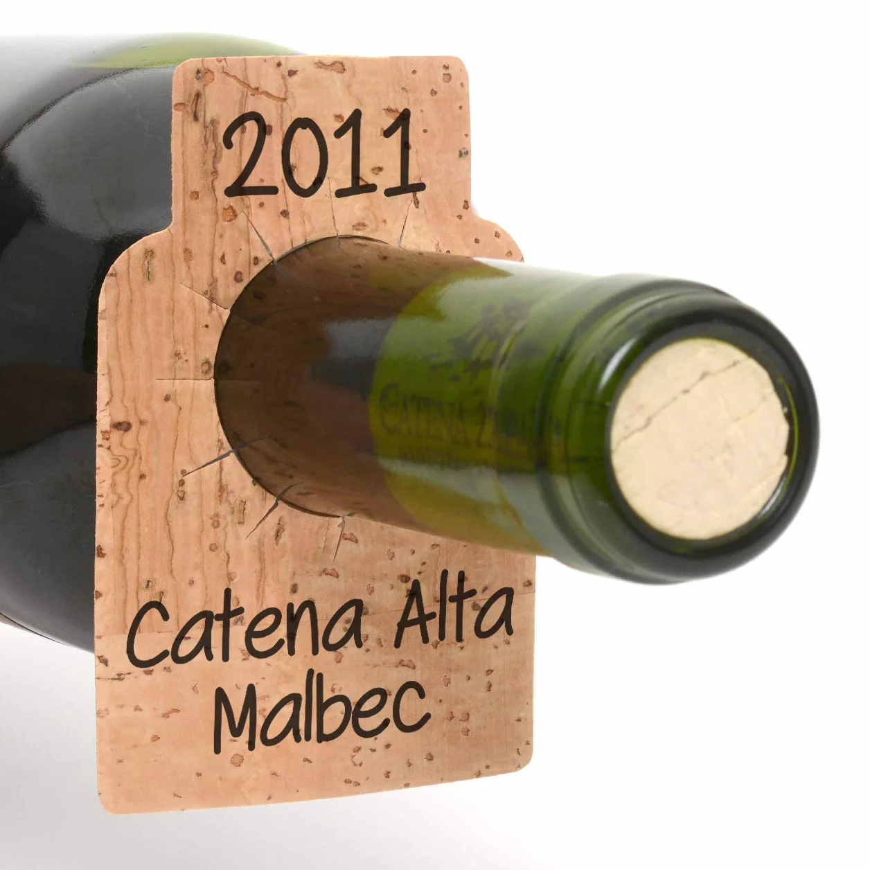 Bar Amigos Confezione da 24 etichette in sughero per bottiglie di vino - Etichette vuote per bottiglie di champagne per etichettare qualsiasi bottiglia mentre conservate in una collezione di cantine