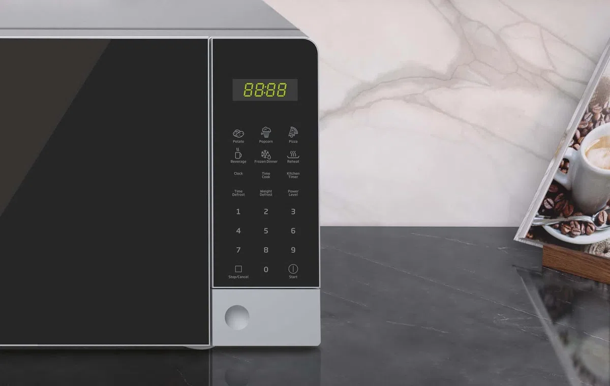 Beko MOC201103S - Forno a Microonde, Digitale, 20 L, 700 W, Argento, ‎45,2 x 32,5 x 26,2 cm