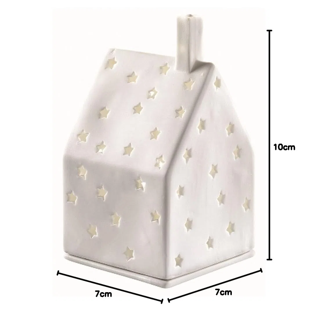 Ruote portacandele luce casa - x-Mas-stelle