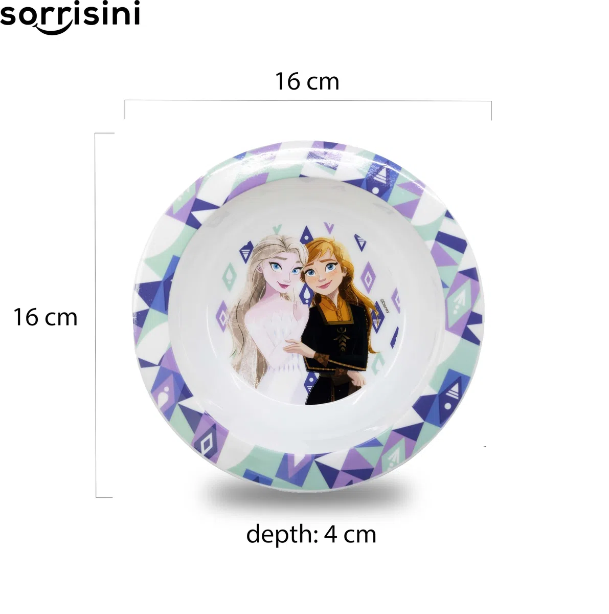 Set Stoviglie riutilizzabili adatte per microonde, Piatti in plastica con piatto, ciotola, posate, bicchiere, Set stoviglie in plastica per bambini, Frozen