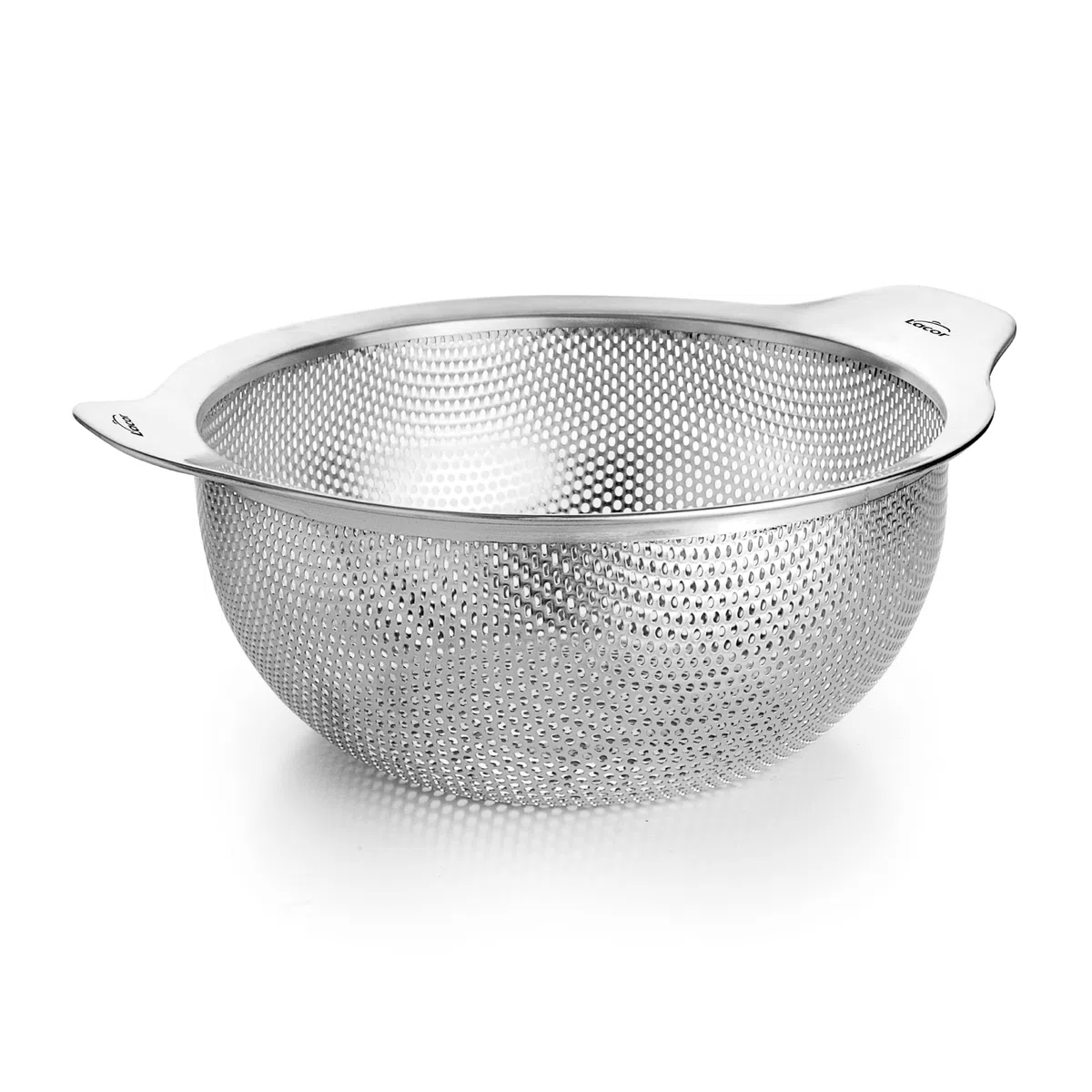 Lacor 62732 - Scolapasta Cucina Inox, Acciaio Inossidabile 18/10 e Ø20 cm | Contenitore universale impilabile con manici per scolare verdura o pasta. Adatto a pentole e lavastoviglie.