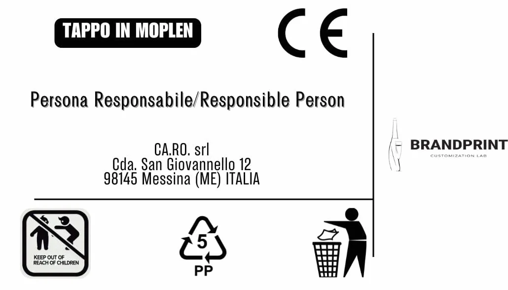 confezione da 100 Tappi autosigillanti in plastica, per imboccatura standard PP28. Per bottiglie di acqua, vino, bevande e succhi. Colore (Bianco).