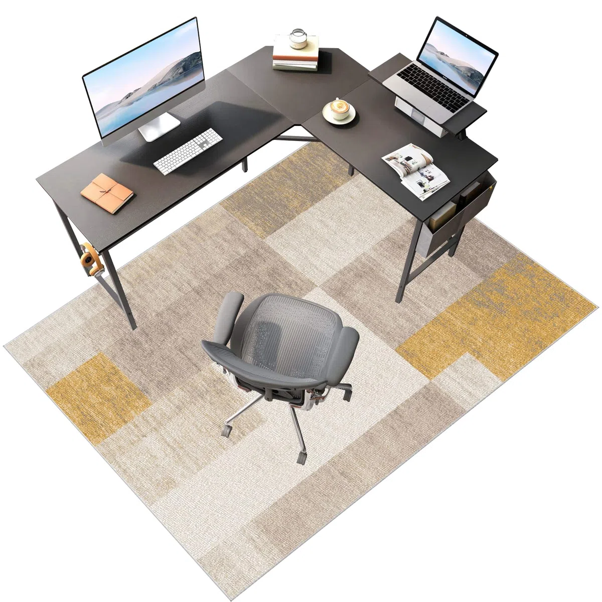 Tappeto Salvapavimento Tappeto Sedia Ufficio Antiscivolo 120 x 160 cm Ufficio Protettore del Pavimento Tappeto per Sedia con Ruote Tappeto Sedia Gaming Pavimenti per Parquet e Pavimenti Duri