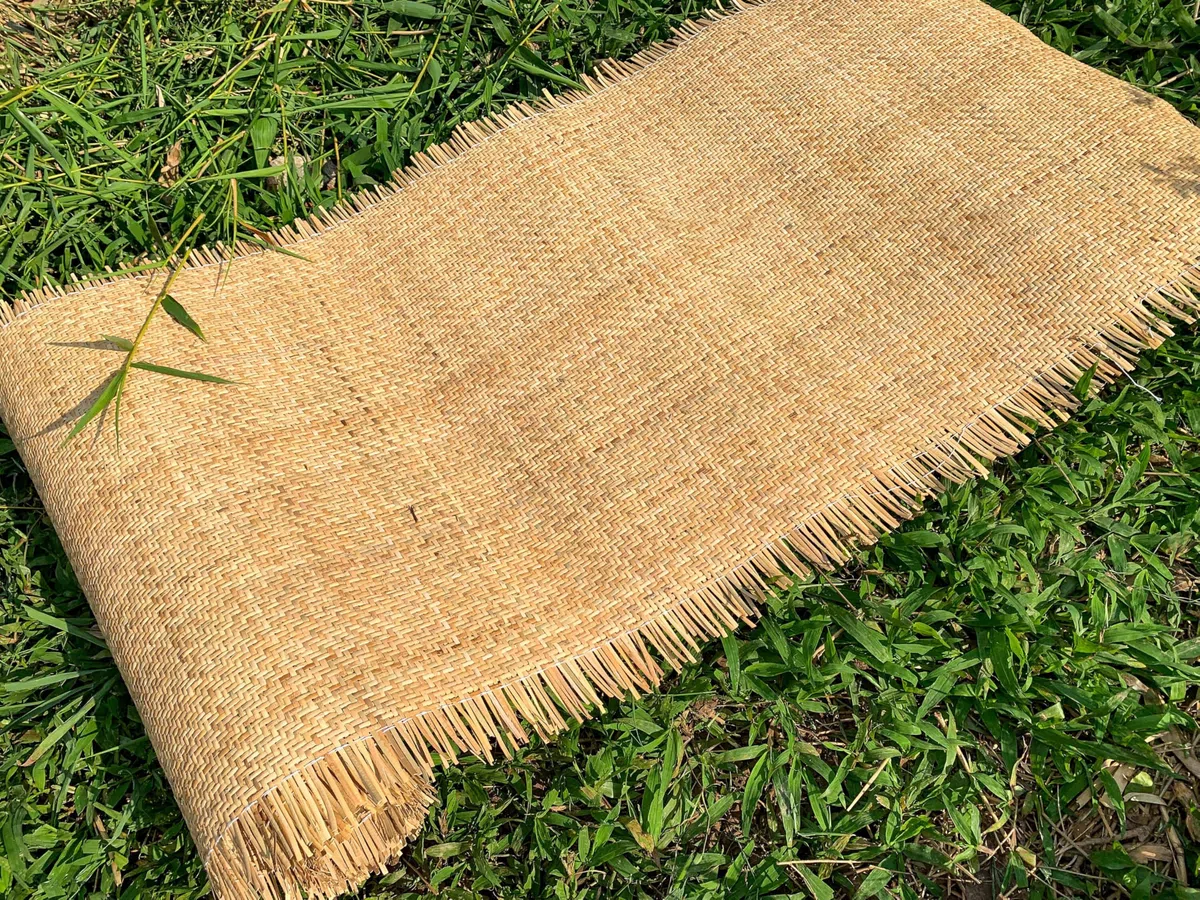 60cm di larghezza, Paglia di vienna per Sedie, Paglia di Vienna, Rattan Rotolo, Rattan, 60 x 200cm Paglia di Vienna Al Metro, Intrecciata rattan rotolo, Fettuccia rattan, Rattan Naturale rotolo DIY