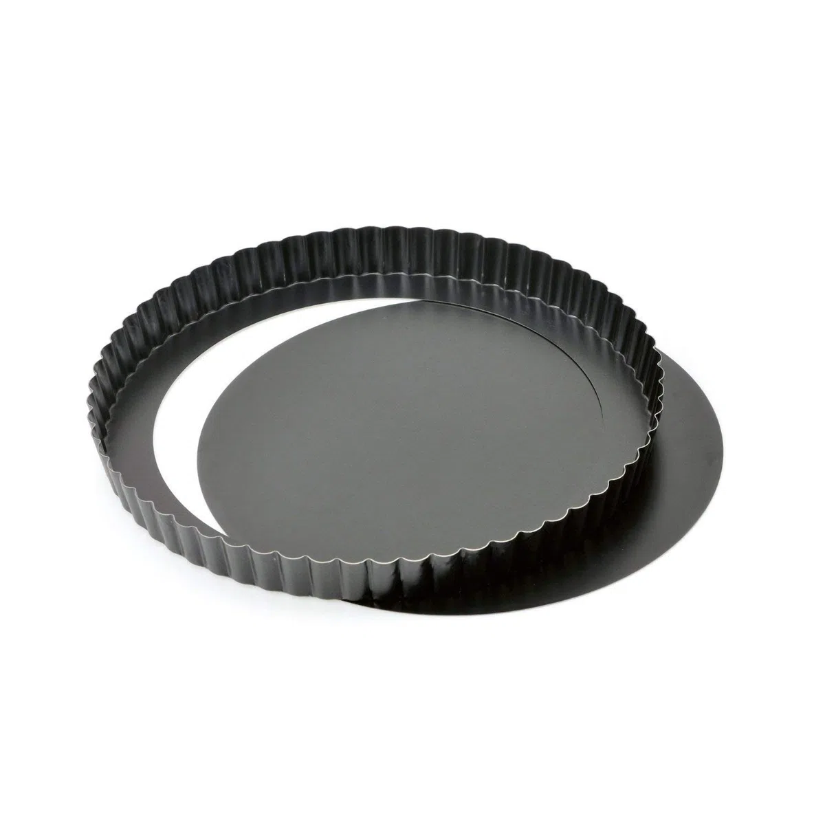 GF - Stampo Antiaderente per Quiche e Torte con Base Rimovibile - Ø 24 cm