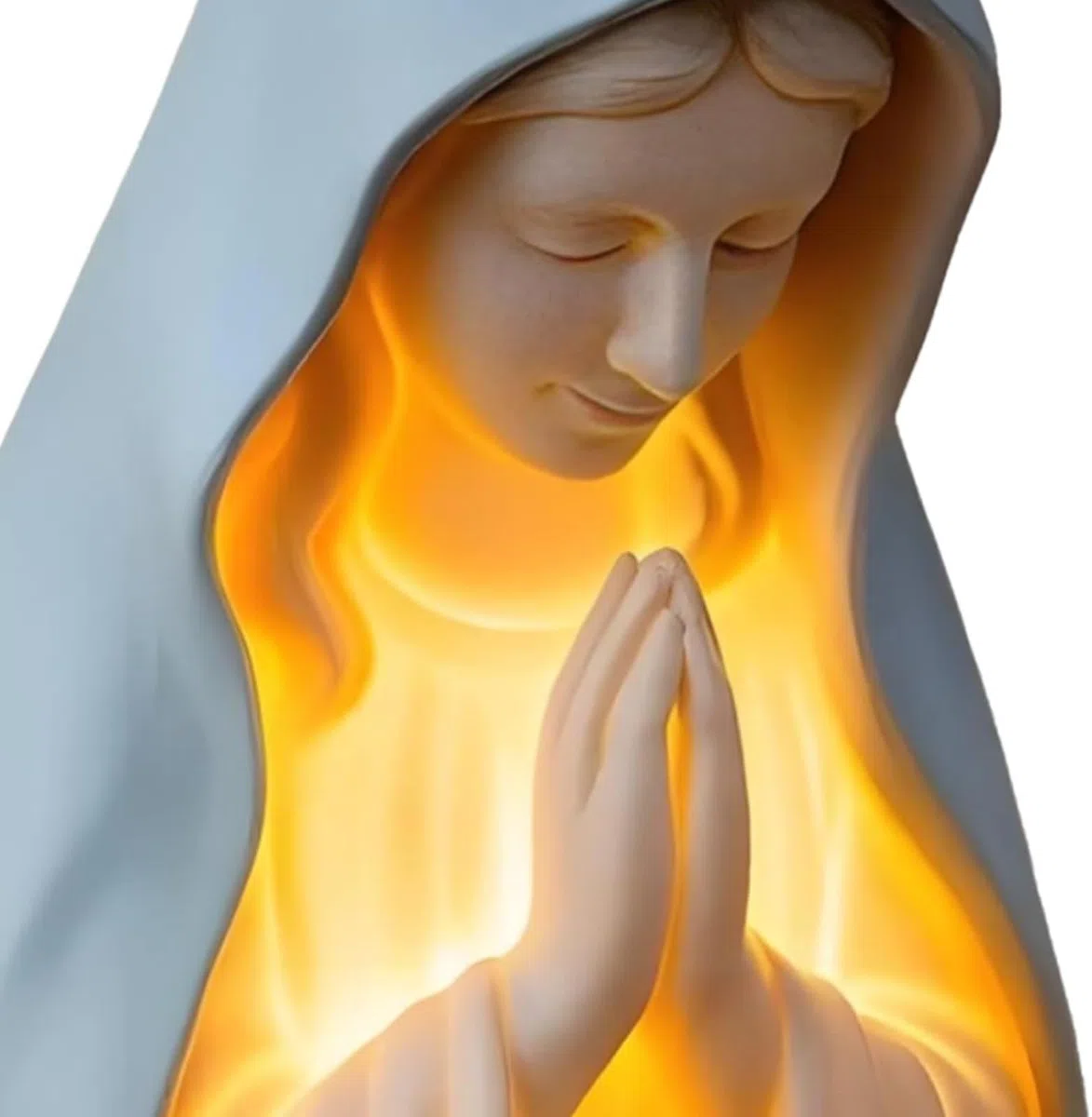 Generico Notturno Madonna | Statua Luminosa della Sacra Vergine Maria - Accessorio Casa per Camera Notturna Angolo Preghiera Cucina Soggiorno