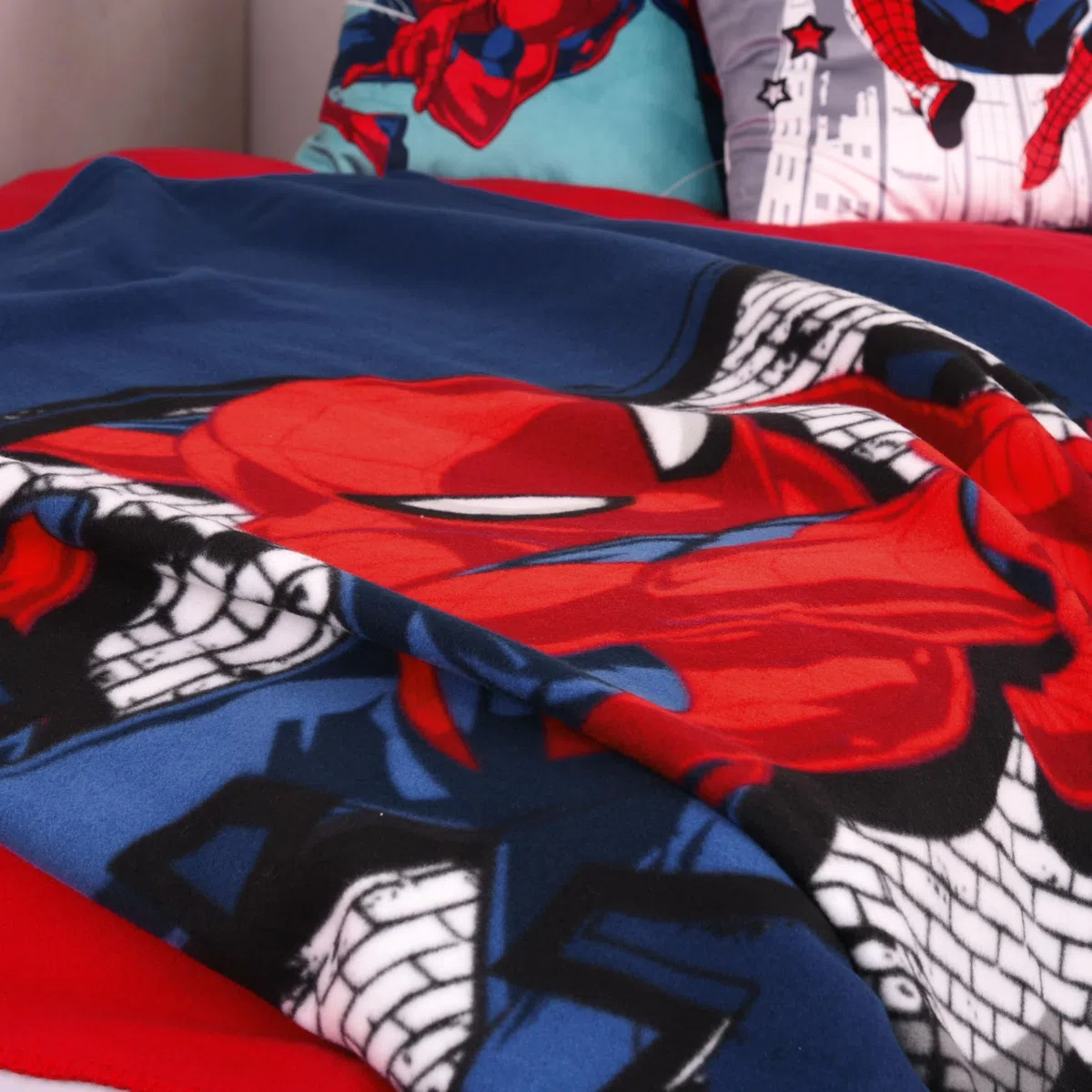 Herding Coperta in Pile Spiderman, 130 x 170 cm, 100% Poliestere, Pile