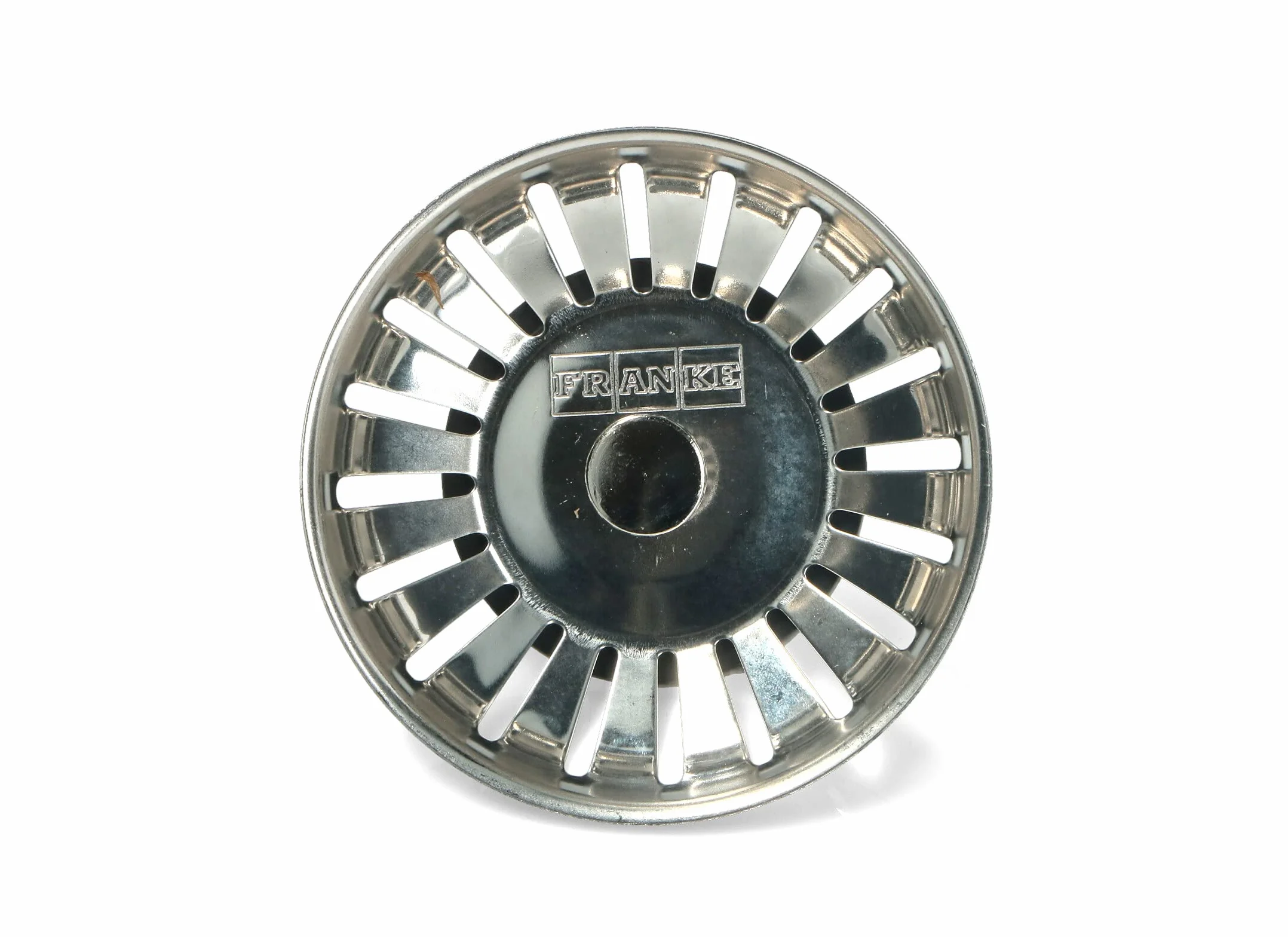 RYELDOM - Tappo per lavello cucina Franke, diametro 84 mm, ricambio con perno centrale, guarnizione 52 mm, non universale, verifica compatibilità prima dell’acquisto