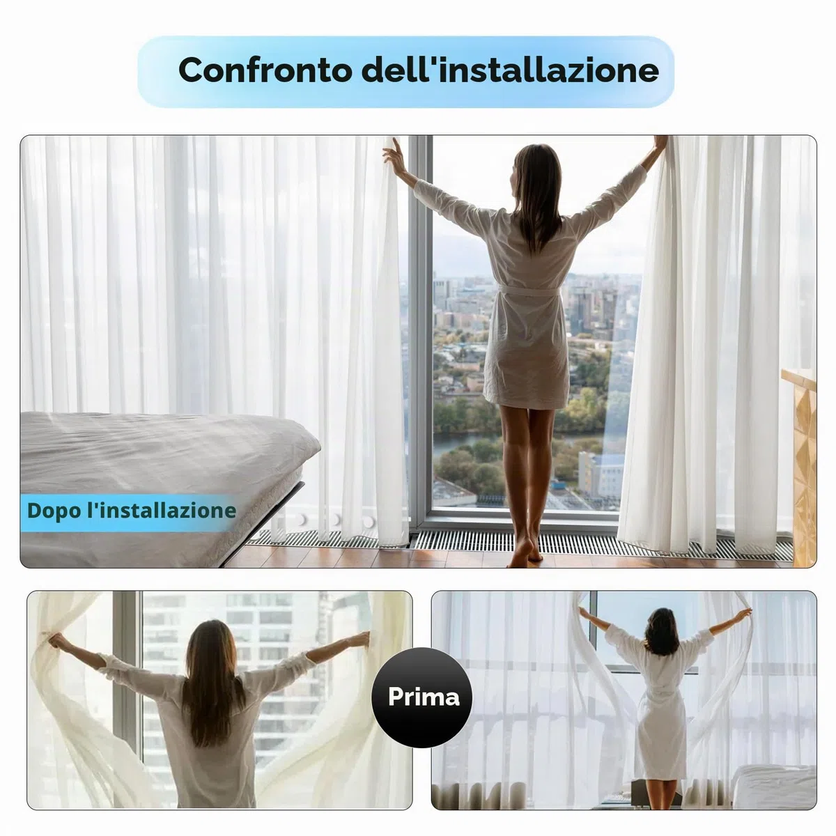 3 paia di pesi per tenda da doccia antiruggine, con magneti avvolti in silicone, Calamite Tende, Rotondo Magnetico Tenda Pesi, adatti per tende da doccia, tovaglie e tende