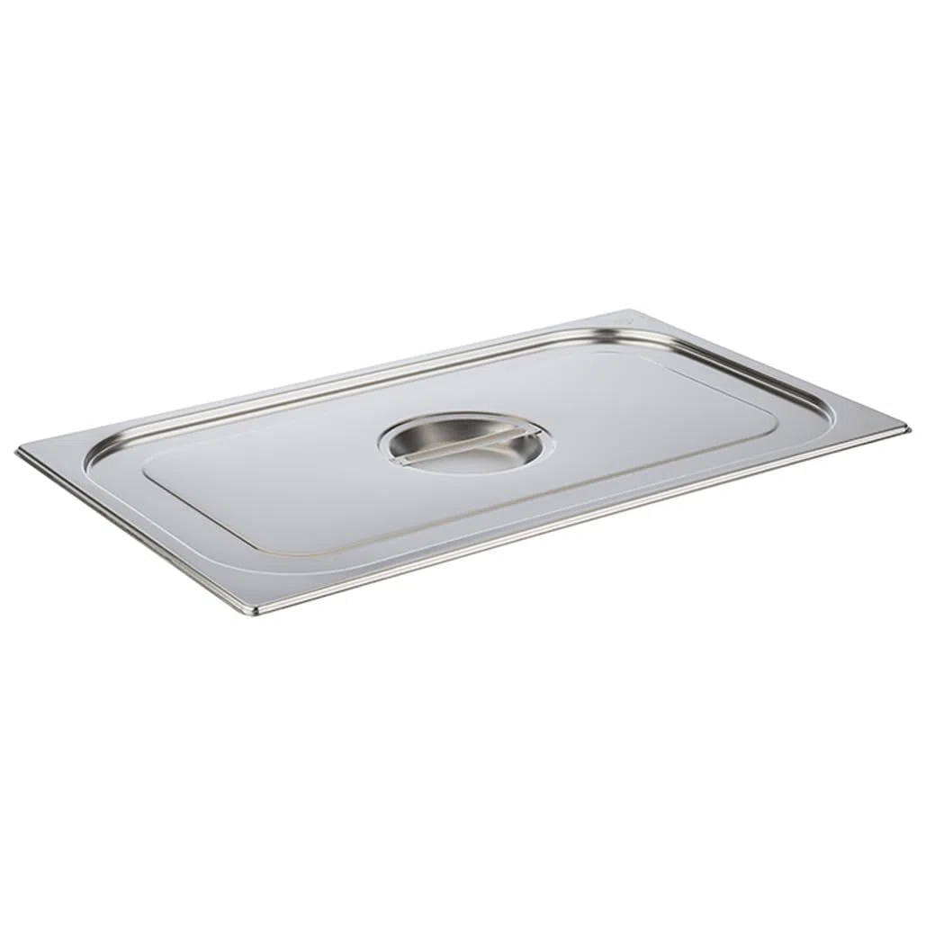 Vogue K926, Coperchio in Acciaio Inox con Manico Centrale per Casseruola Gastronorm 1/1
