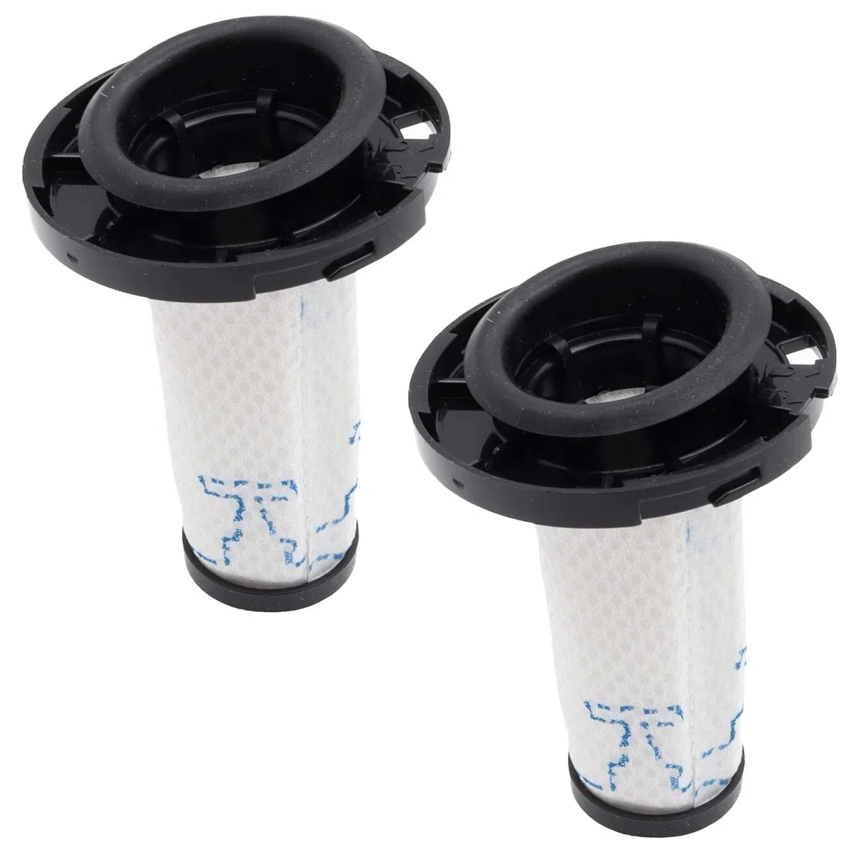 2 pezzi Filtro per Rowenta Aspirapolvere Ricambi per X-Force Flex 9.60/Aspiratore Rowenta X-Nano Essential Balai, Filtro Ricambio Accessori ZR009010