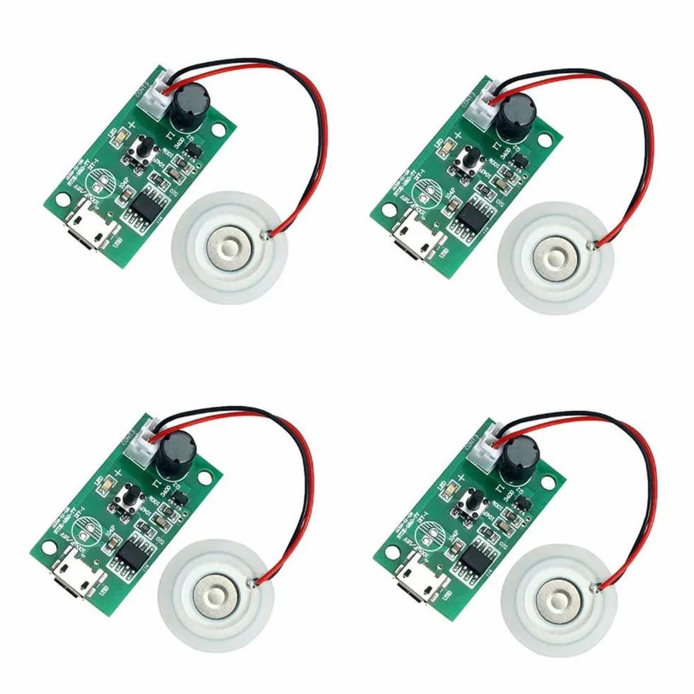 4 pezzi 20 mm ultrasuoni nebbia Fogger atomizzatore piastra pellicola accessori umidificatore guarnizione in gomma