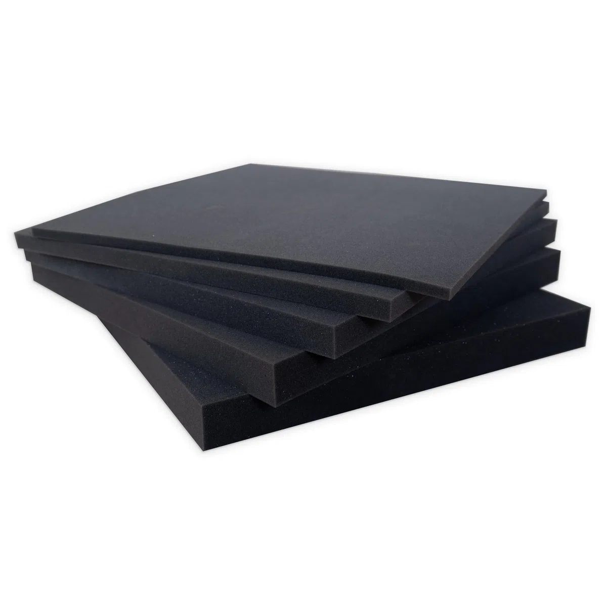 MyKeyHome Pannello in Poliuretano Espanso, Seduta in Gommapiuma, Imbottitura Adatta per Divani, Panche, Cuscini e Sedute Pallet (40x40x4 (Pacco da 6))