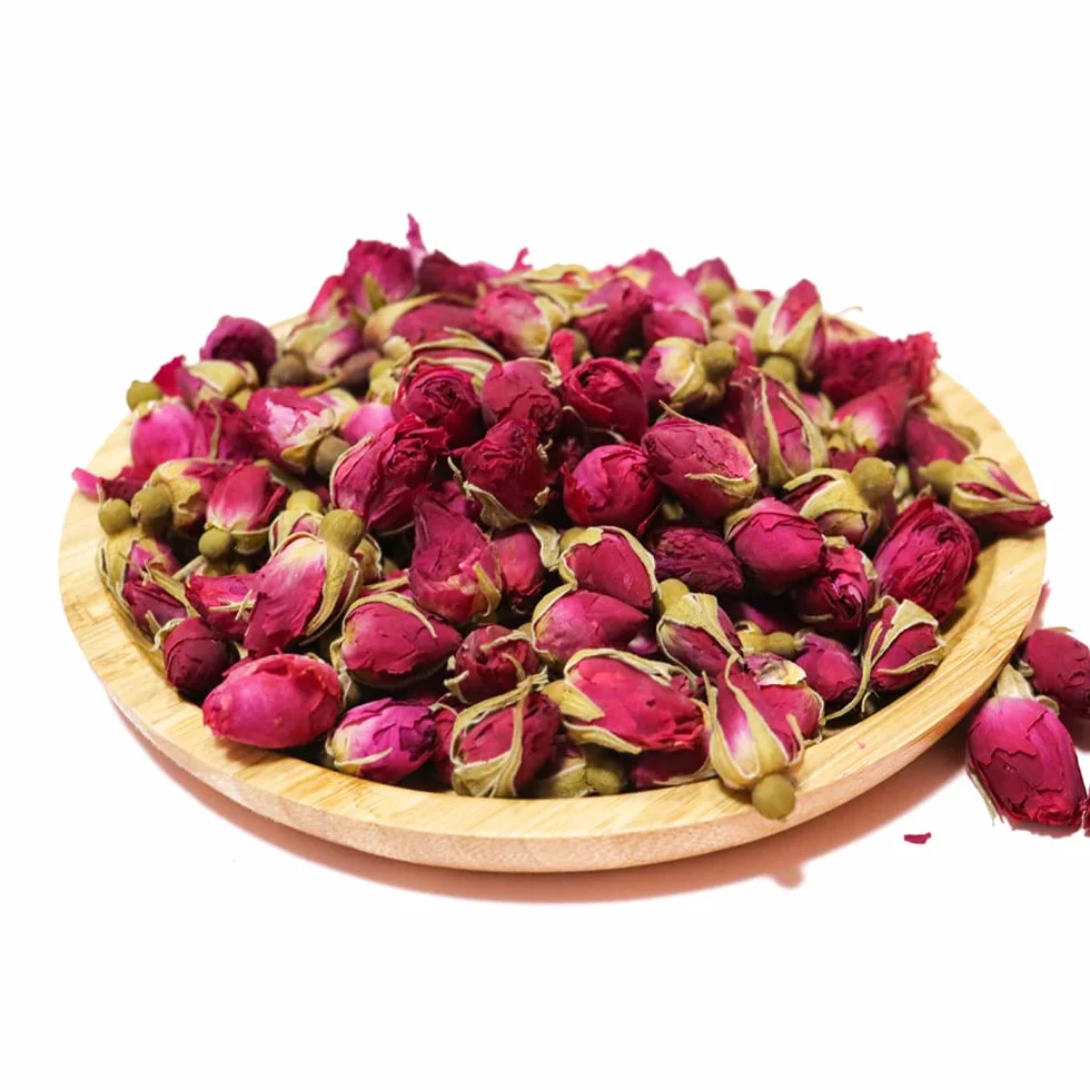 Boccioli di Rosa Essiccati Naturali Petali di Rosa Essiccati Decorativi - 200g