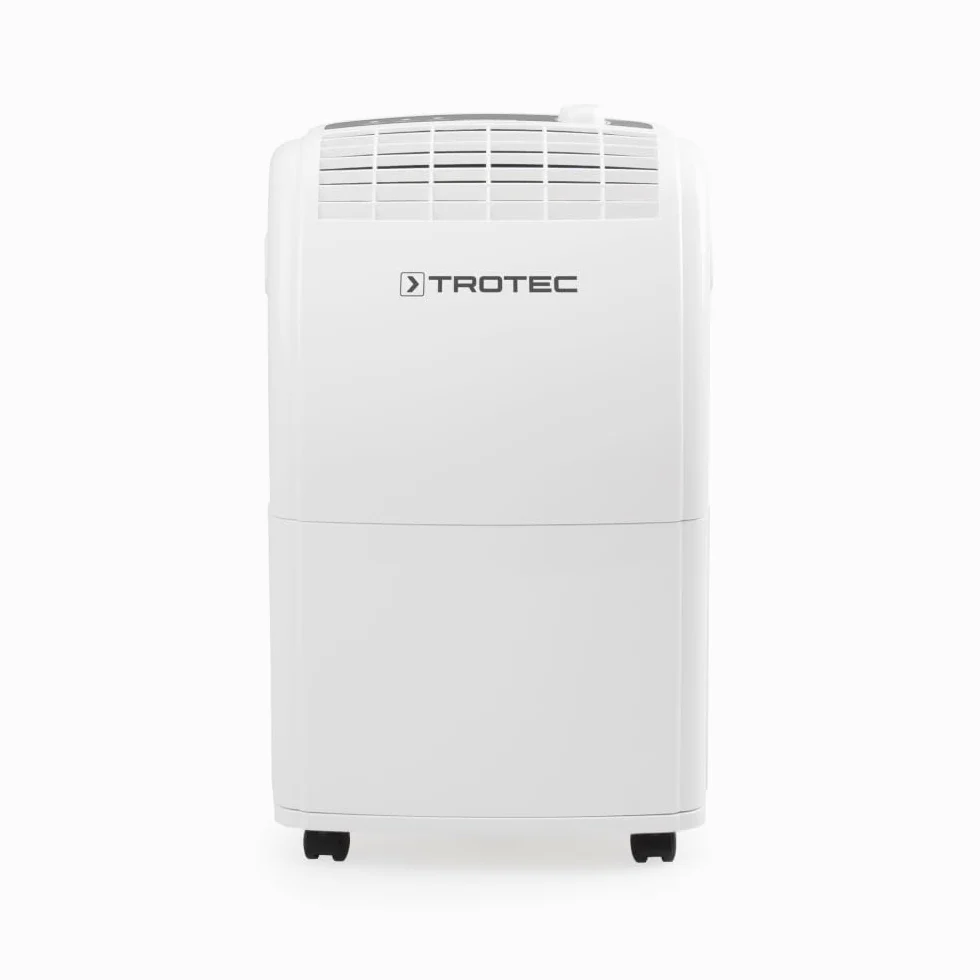 TROTEC Deumidificatore elettrico per ambienti TTK 75 E – potenza 20 L/giorno – superficie 45 m² / 110 m³ – dispositivo di deumidificazione con spegnimento automatico
