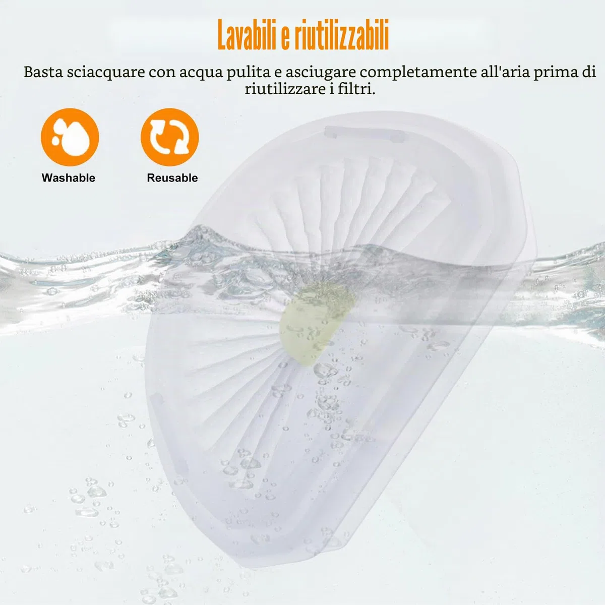 4x Filtri N600601 Per Black Decker DVA315J DVA315JF DVA315JBHPC DVA320J DVA325JP Dustbuster Cordless Aspirapolvere Accessori per filtri di ricambio VPF30 N600601