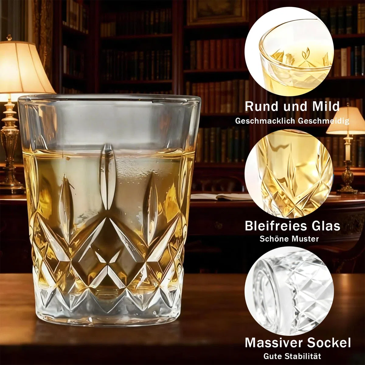 Set di 12 bicchierini da liquore in vetro di cristallo, 50 ml, piccolo bicchierino da liquore, bicchierini da whisky con fondo pesante, per feste, celebrazioni, riunioni (fondo piatto)