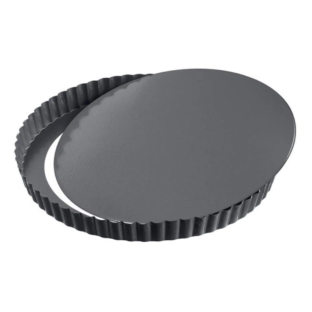 GF - Stampo Antiaderente per Quiche e Torte con Base Rimovibile - Ø 24 cm