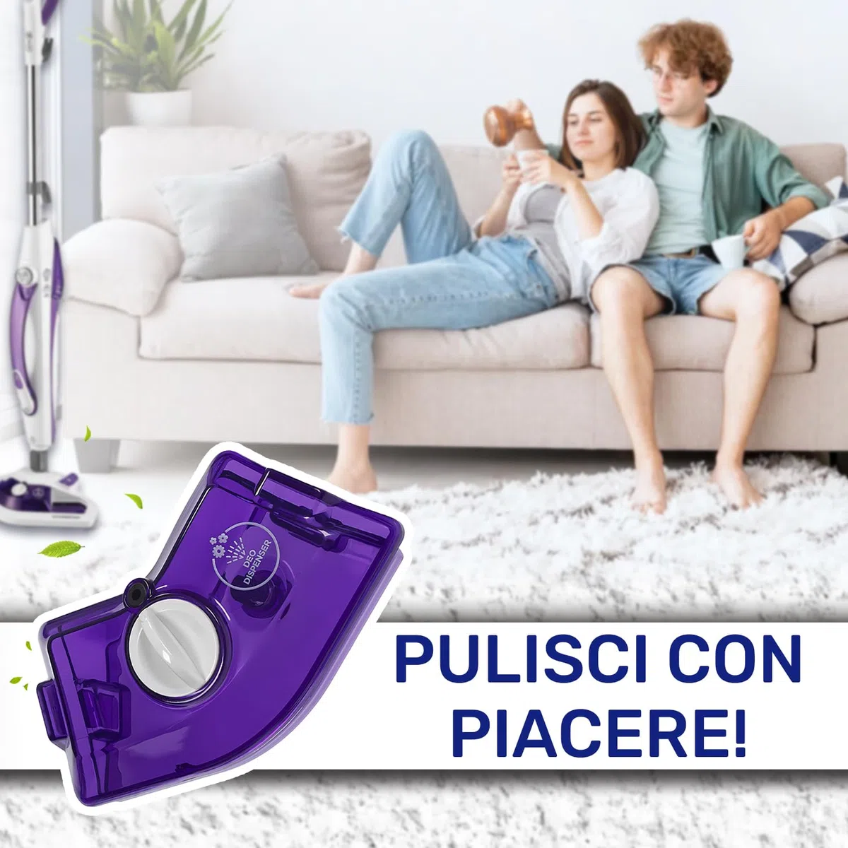 MONTERAL Coperchio del Serbatoio della Scopa a Vapore Lavapavimenti con Codice Originale M0006632 per Polti SV440/SV460 - Garanzia di 10 Anni