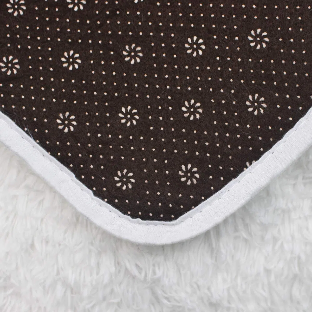 Tappeto Salotto Pelo Lungo Soggiorno Morbido Tappeto Camere da Letto Moderno Peluche Grande Antiscivolo (Bianco, 80 * 120cm)